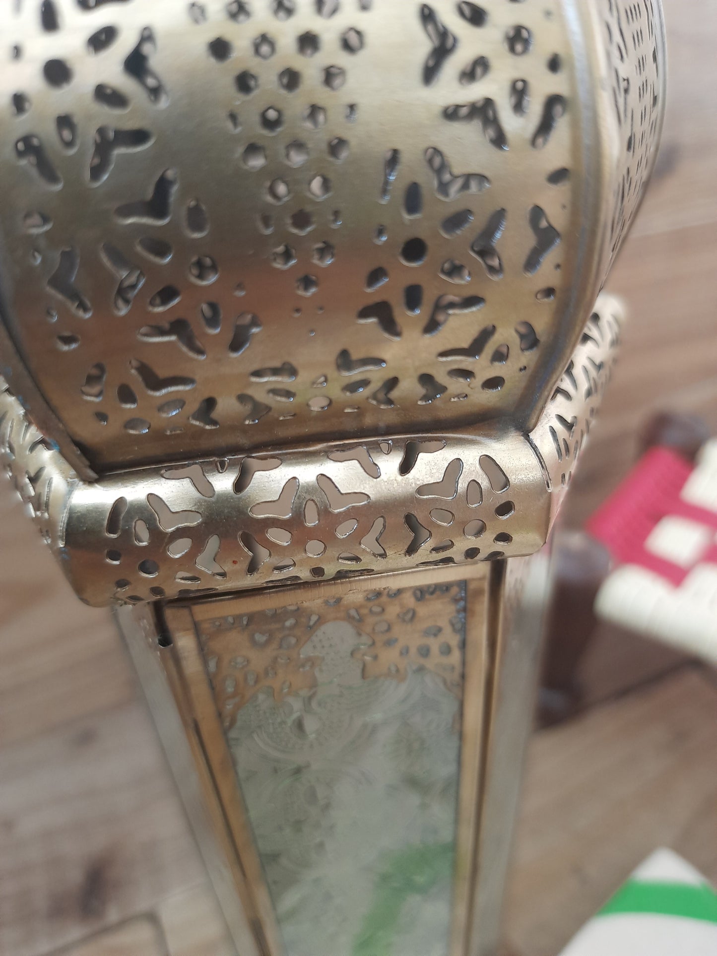 Hanging Glass Tealight Candle Holder