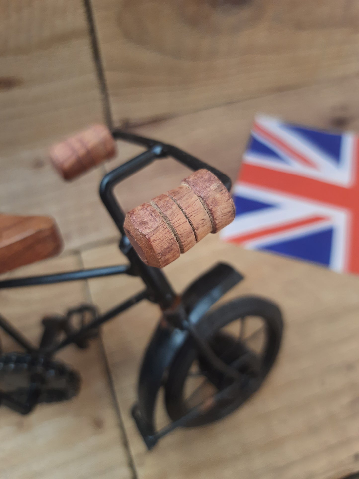 Vintage Miniature Motorcycle Decor
