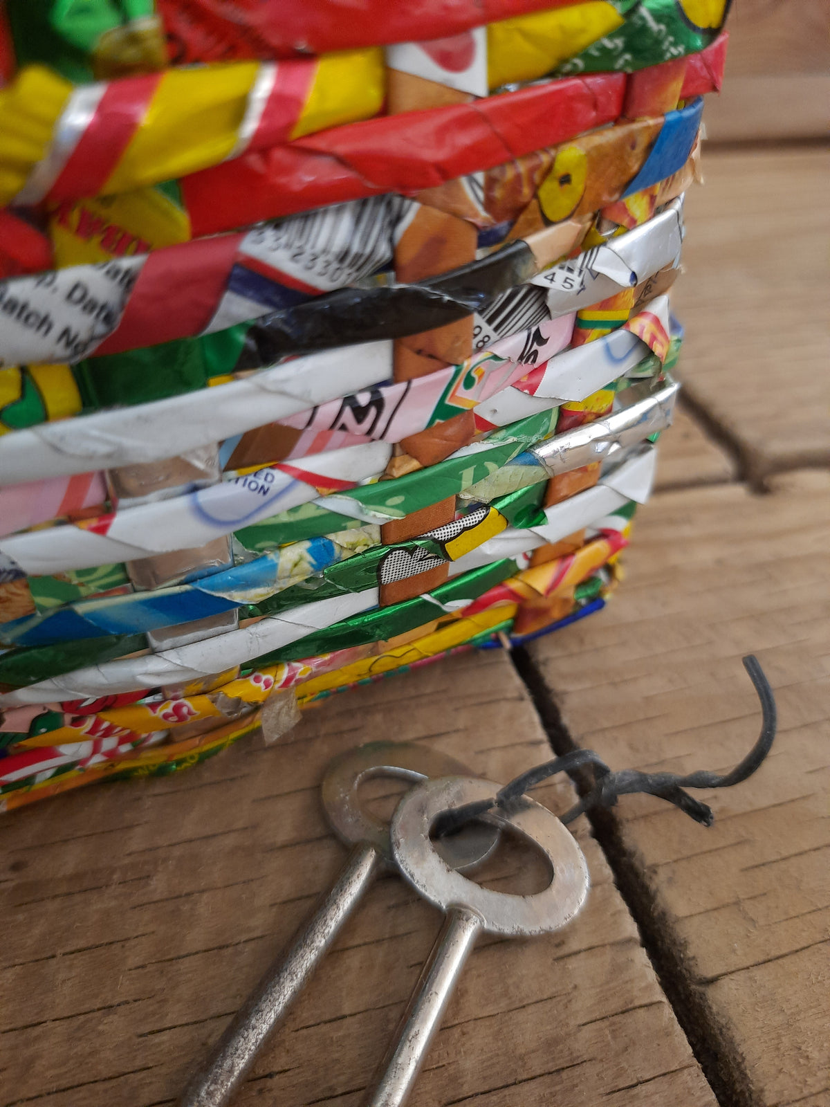 Quirky recycled jewellery storage box