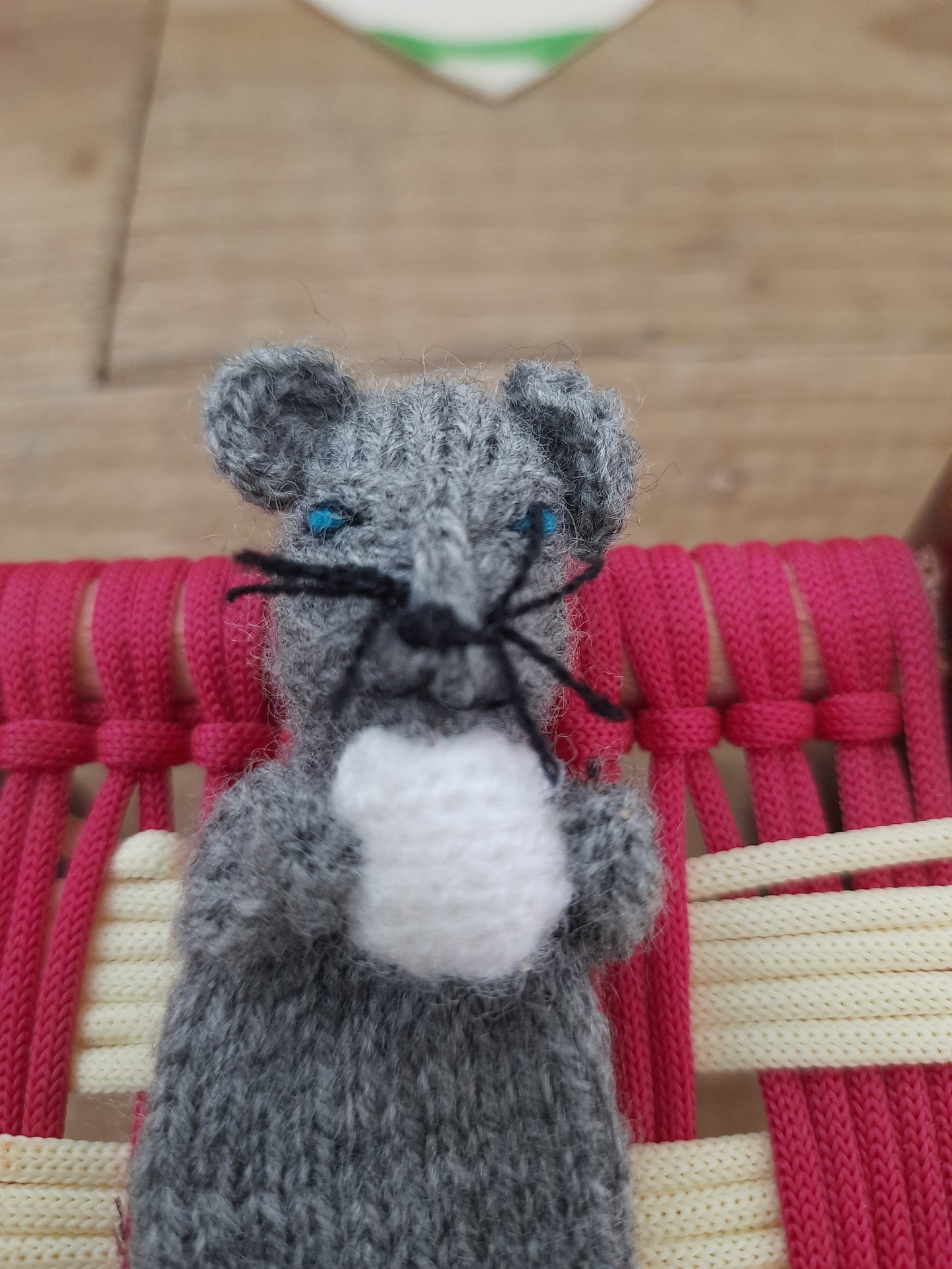 Endearing Nursery Rhyme Finger Puppet Mouse