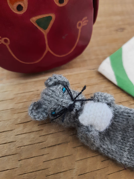 Endearing Nursery Rhyme Finger Puppet Mouse