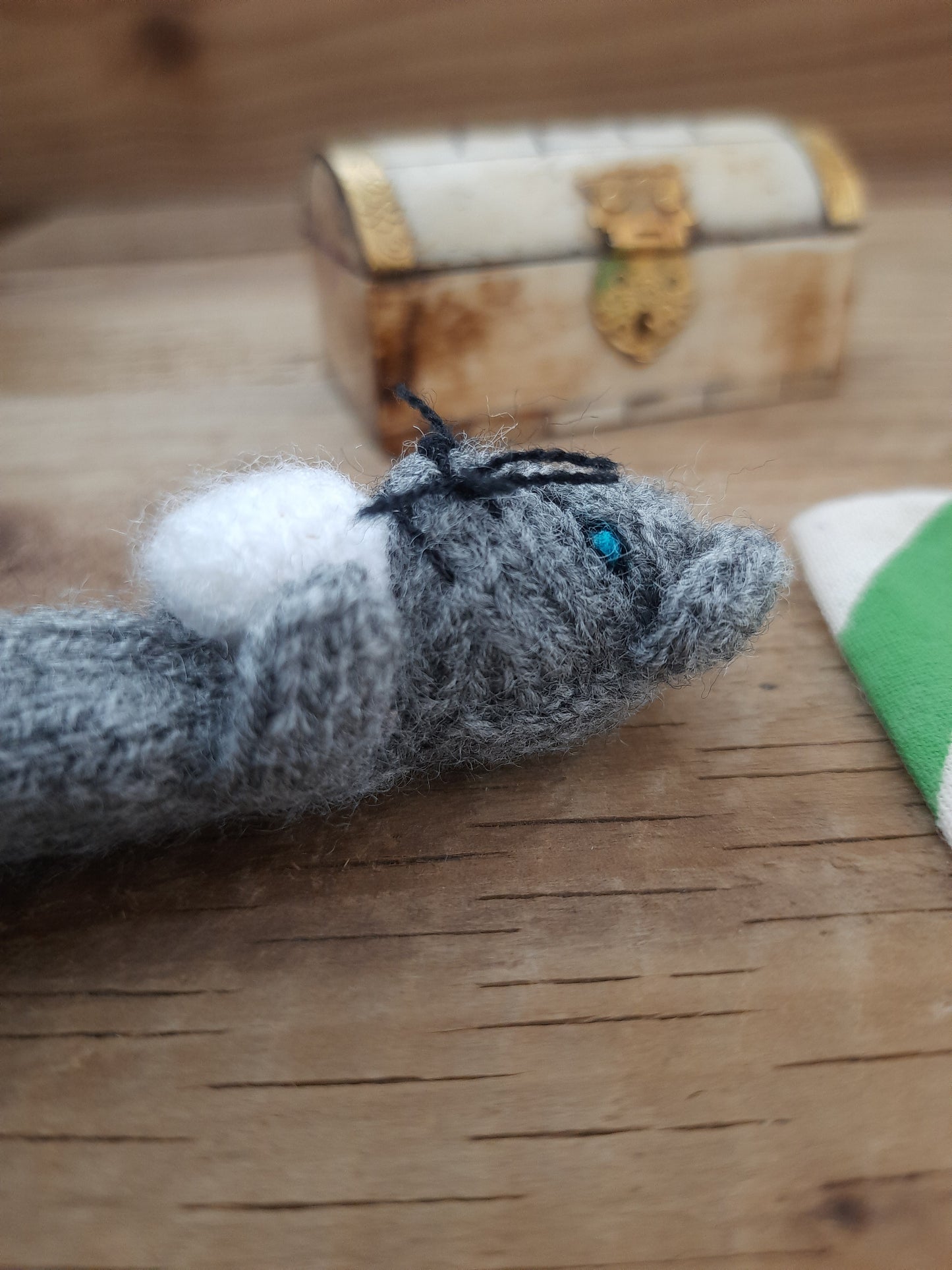 Endearing Nursery Rhyme Finger Puppet Mouse