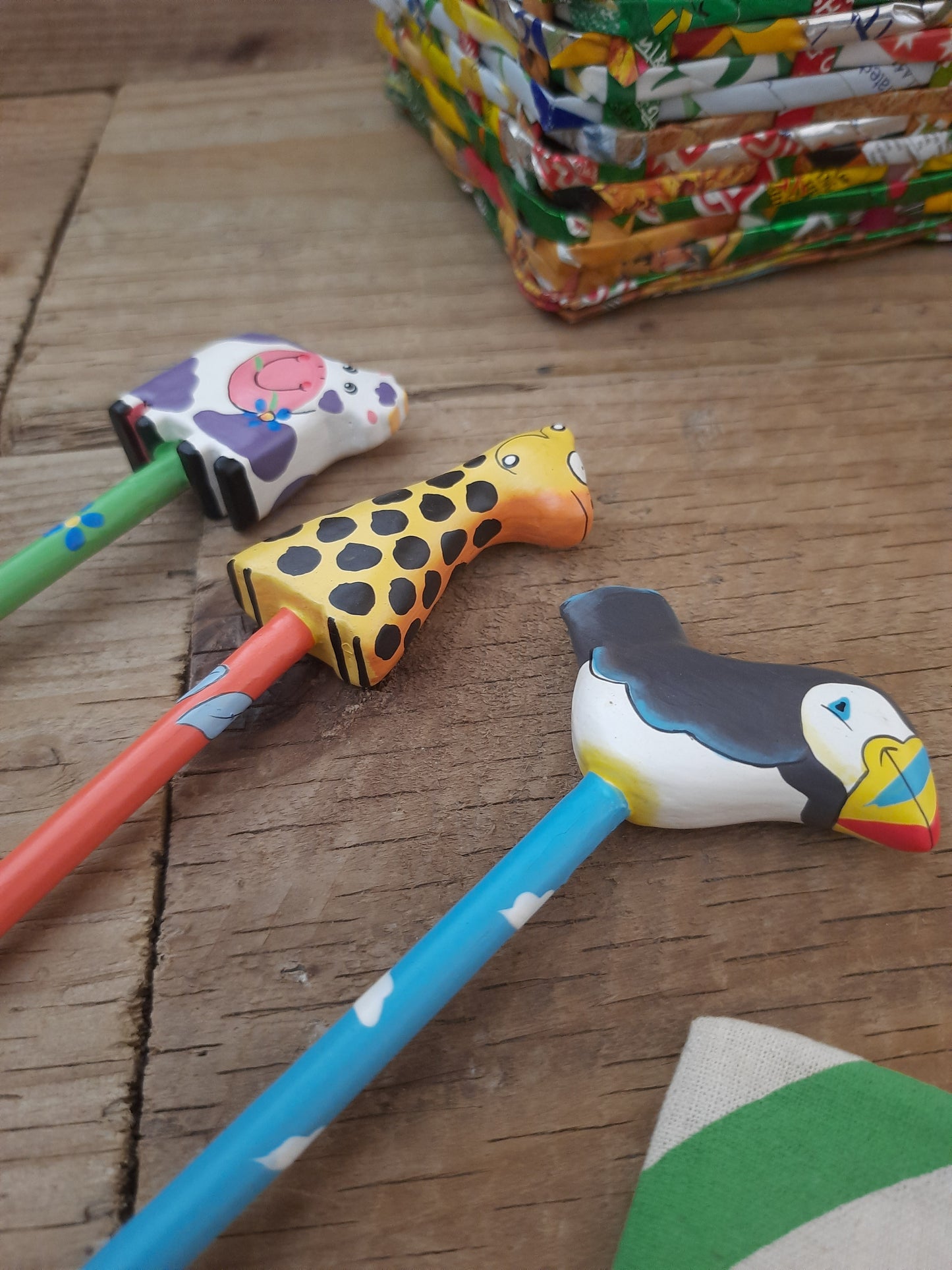 Leopard Wooden Pencil -  Eco Friendly