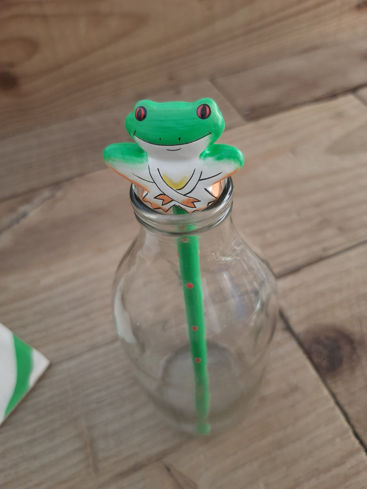 Fair Trade wooden frog pencil