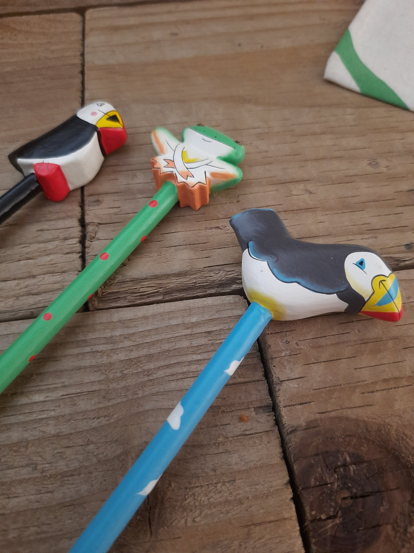 Frog pencil for children's stationery