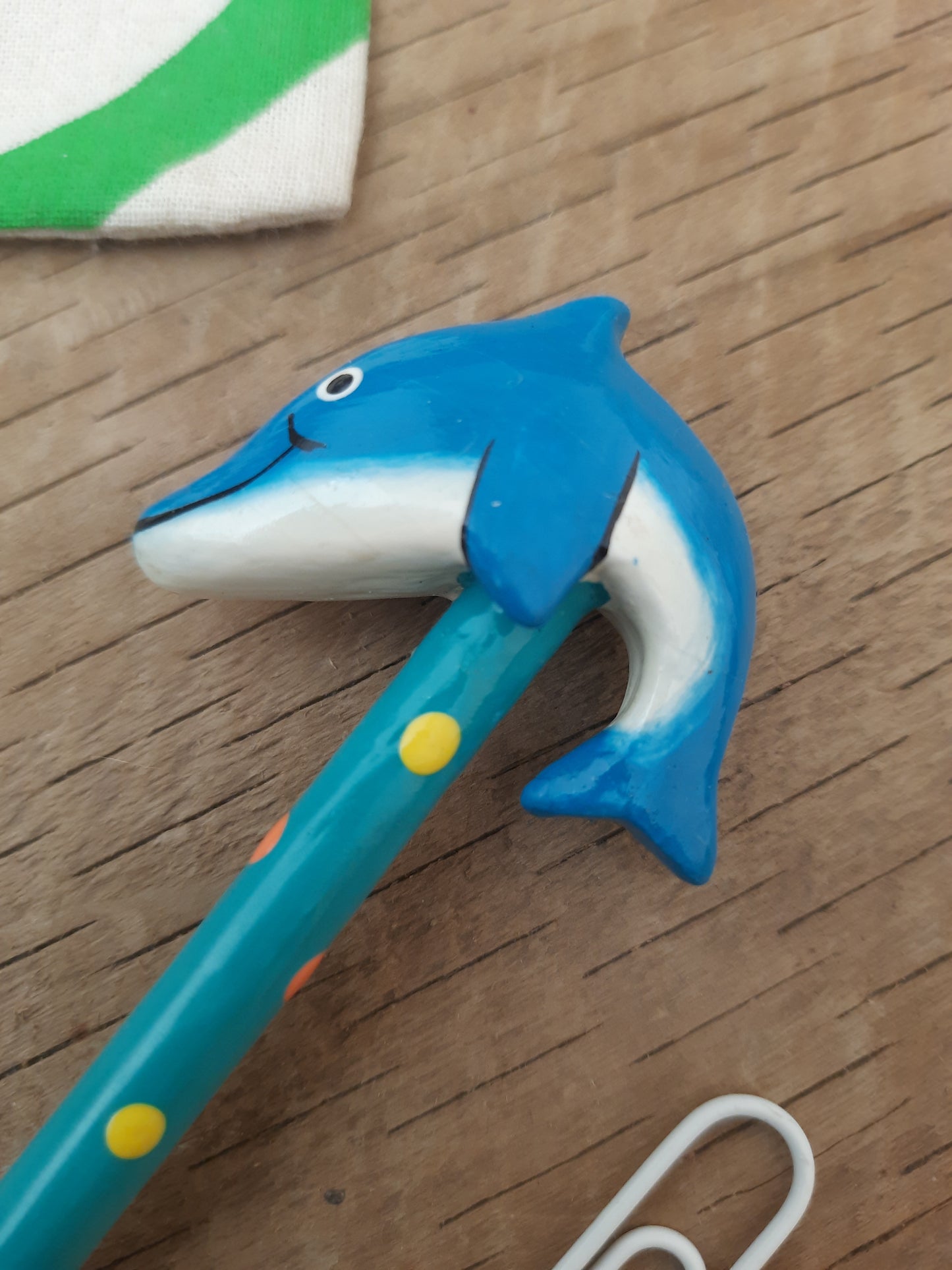 Adorable Wooden Pencil - Dolphin Presents