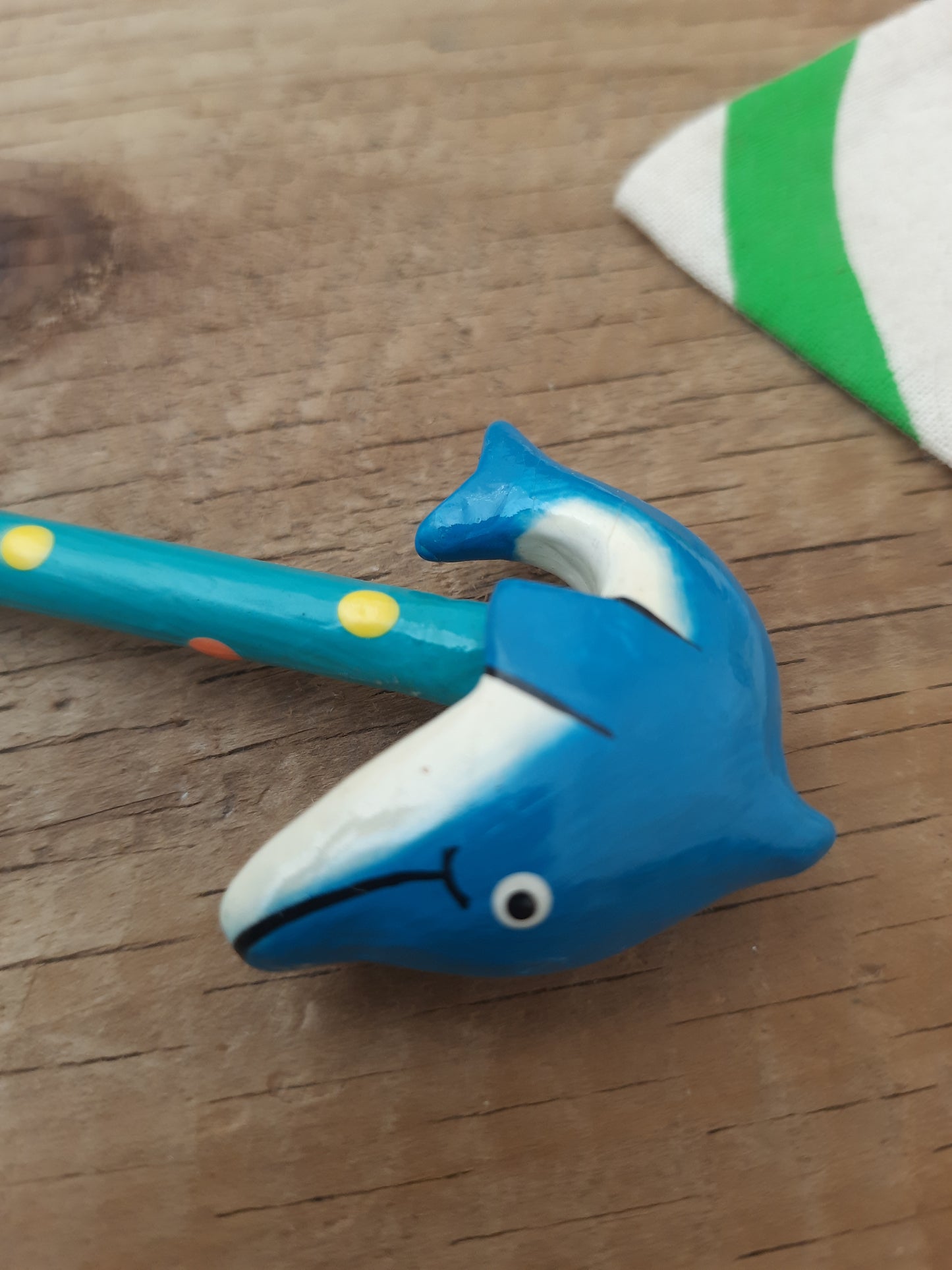 Adorable Wooden Pencil - Dolphin Presents