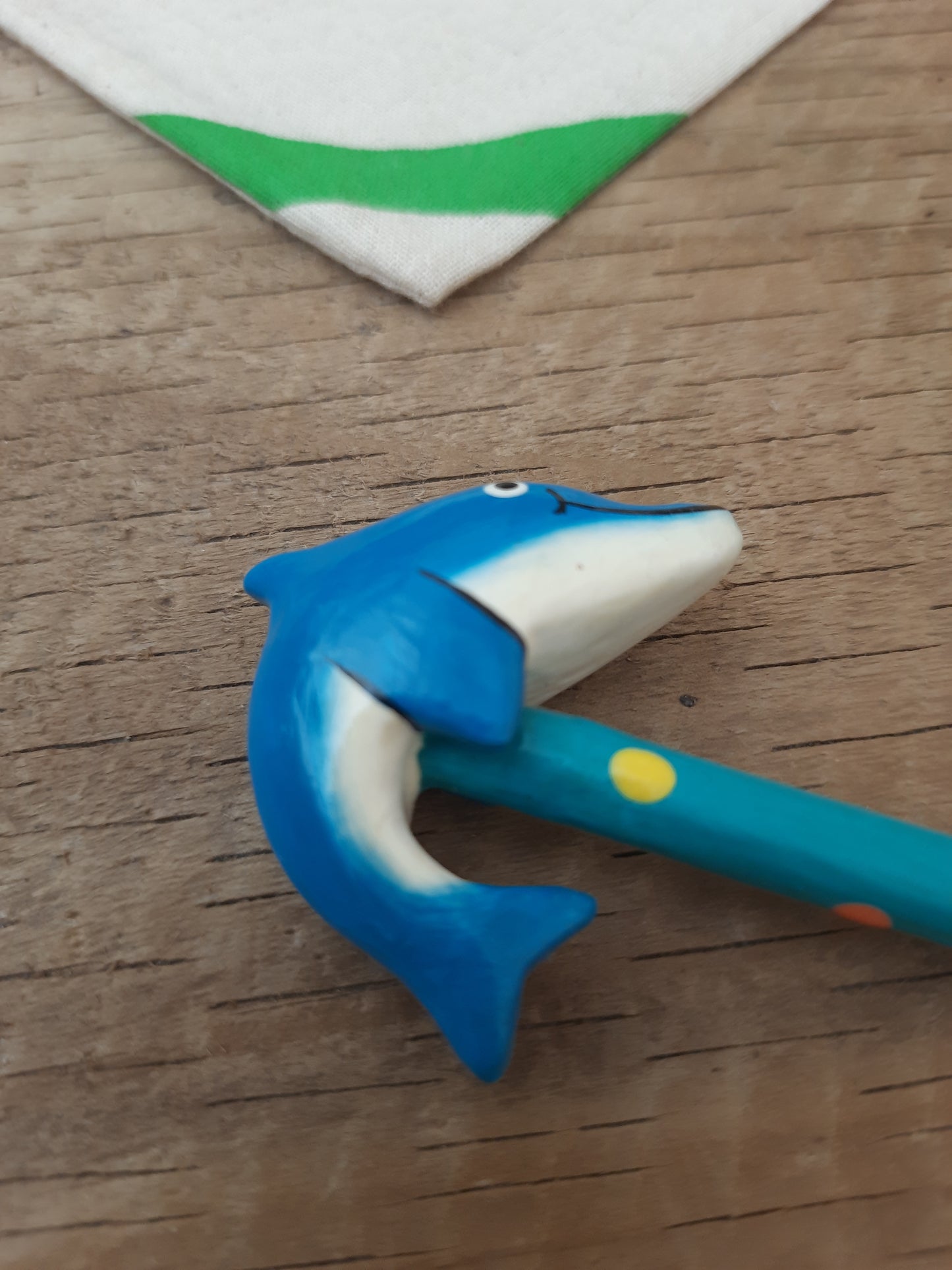 Adorable Wooden Pencil - Dolphin Presents