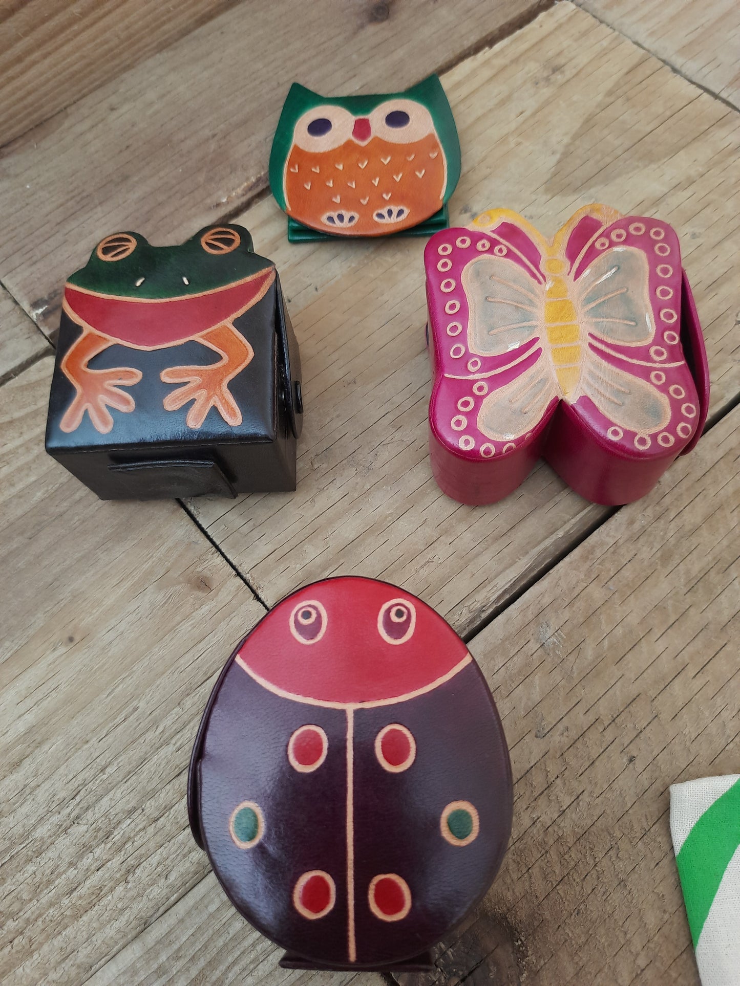 Ladybird Leather Children's Money Box