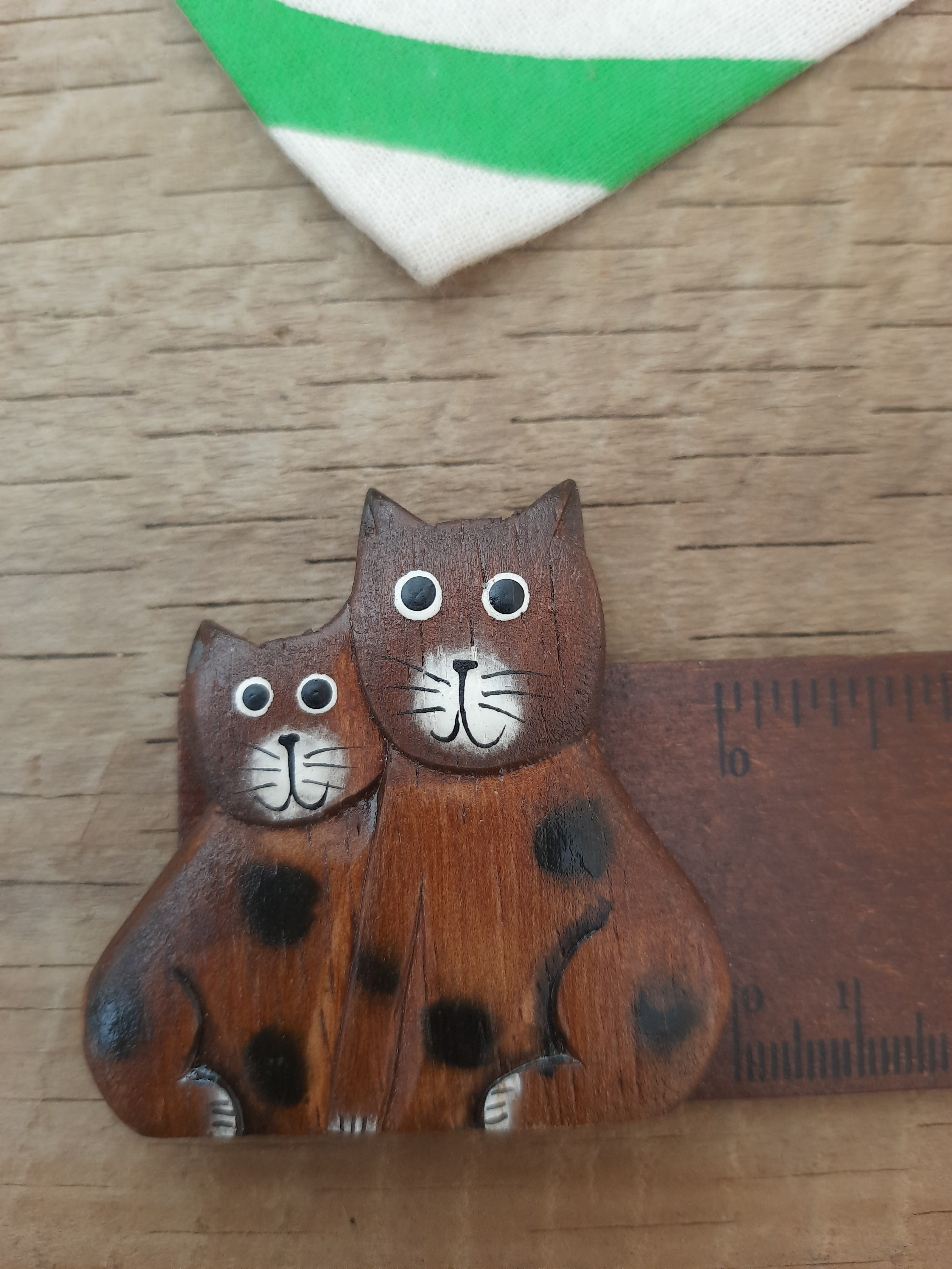 Aesthetic Wooden Ruler – Big Green Apple