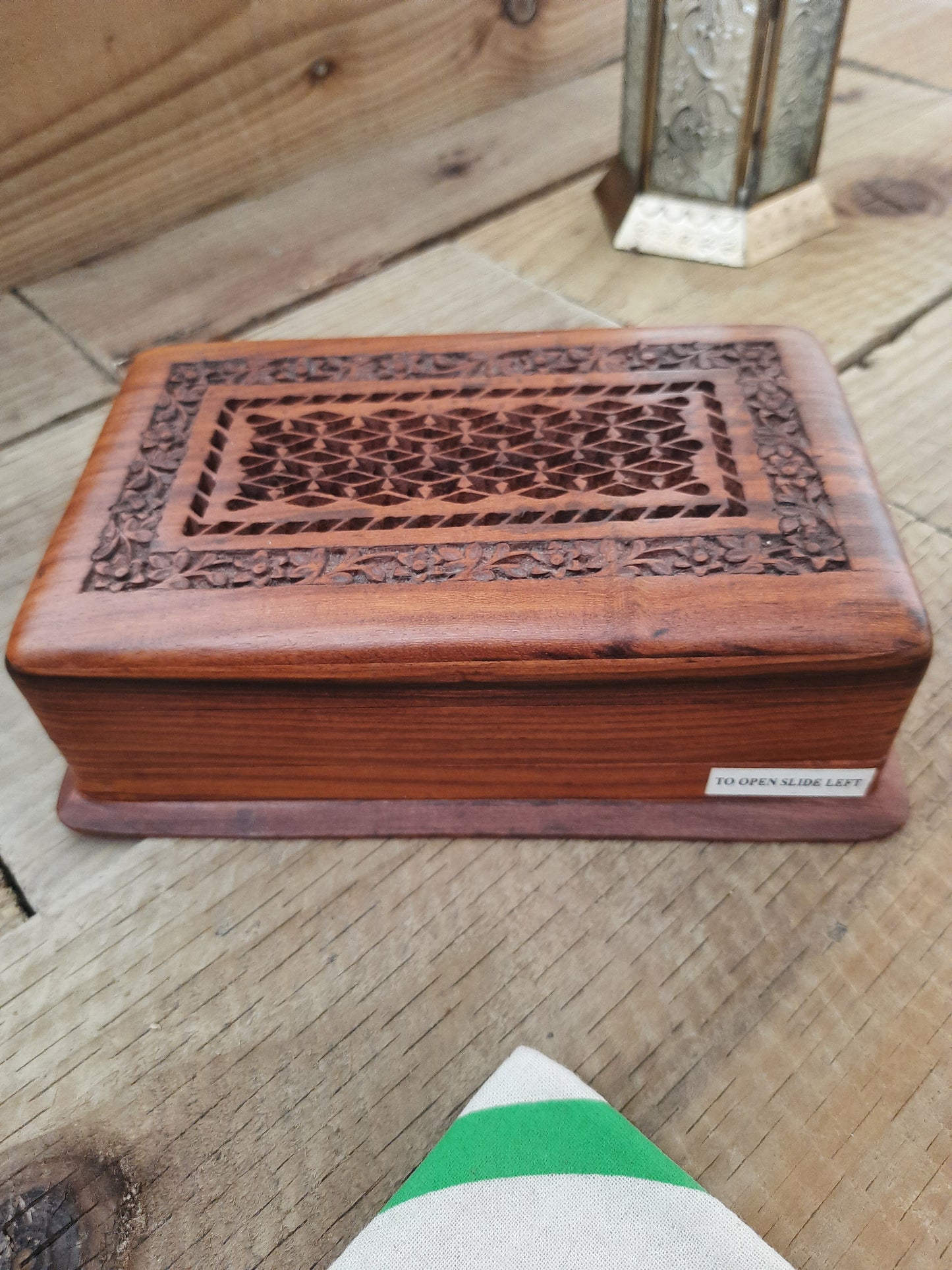 Secret Wooden Jewellery Box