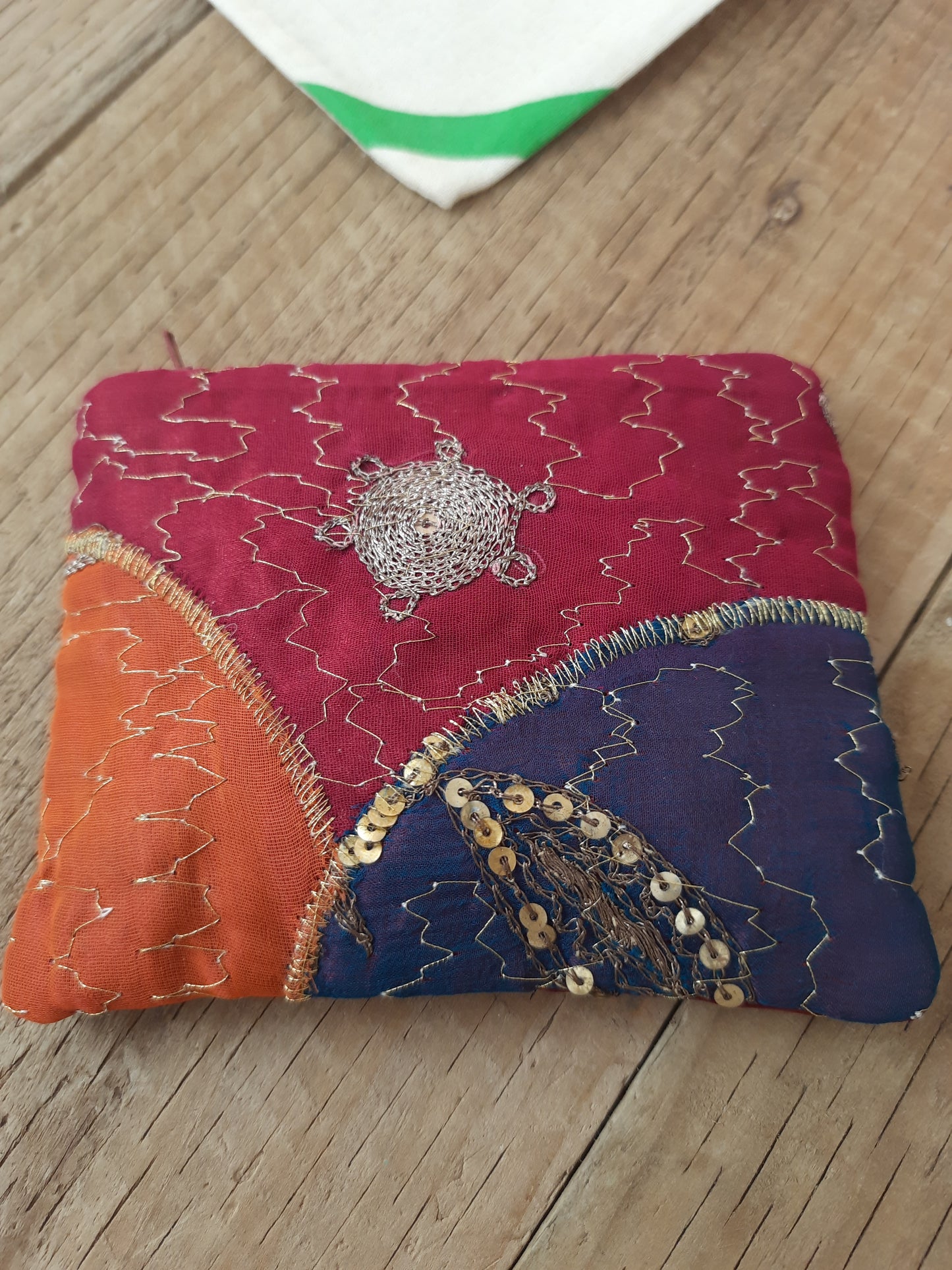 Small Coin Purse with Zipper