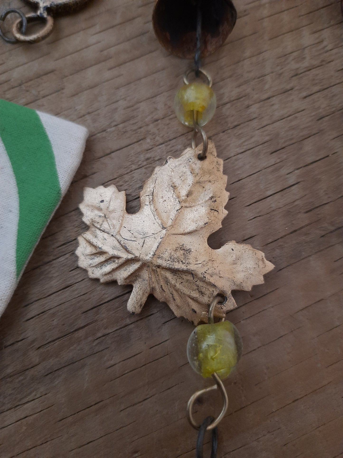 Bird & Leaf Wind Chime