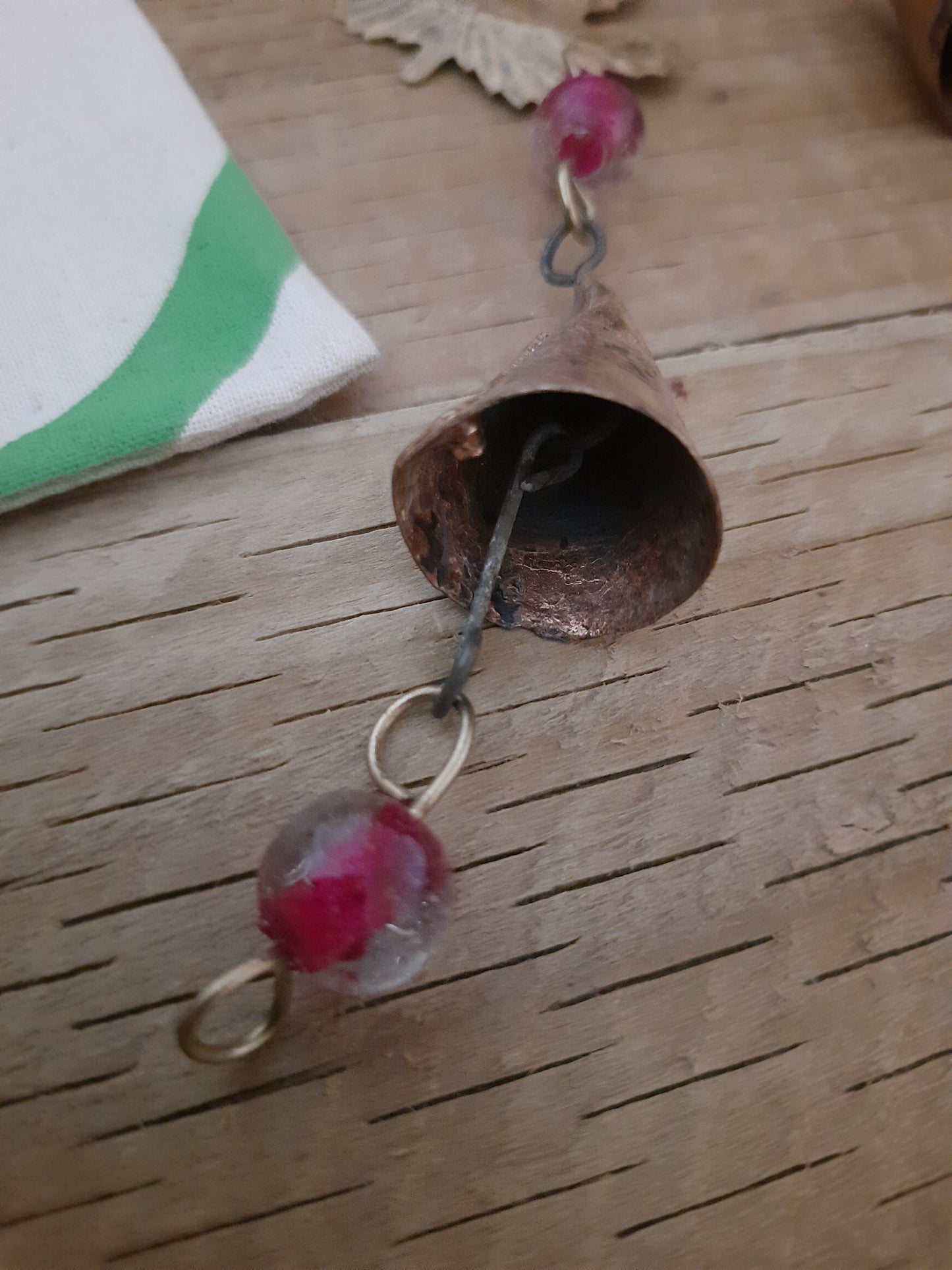 Bird & Leaf Wind Chime