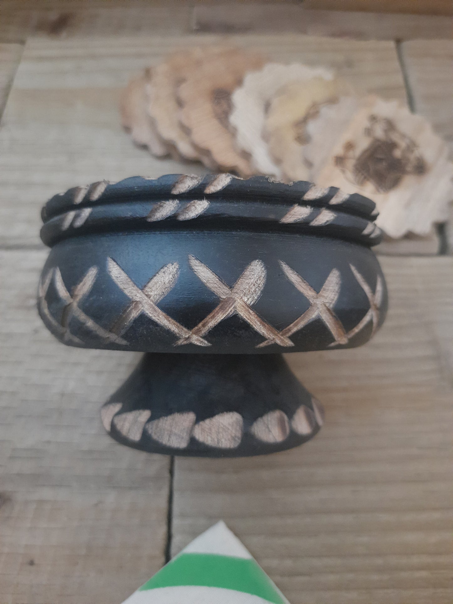 Luxury Wooden Coaster Set with Holder