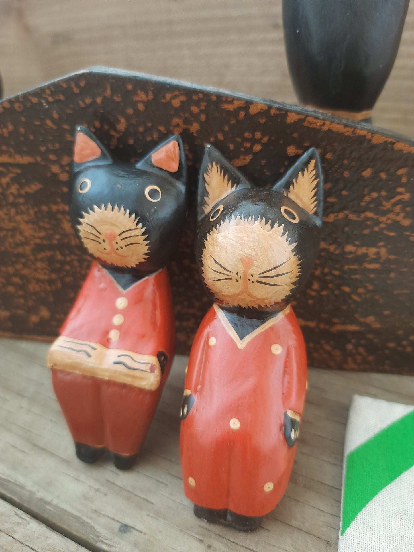 Cat Family on Sofa