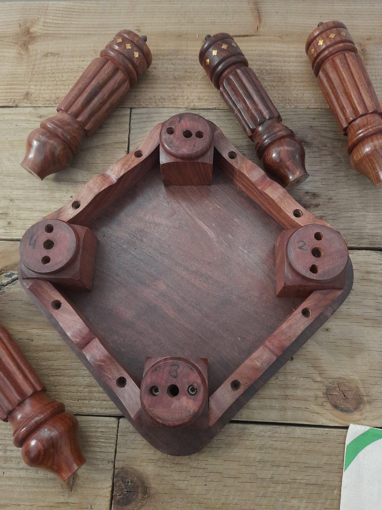 Solid Sheesham Wood Center Table