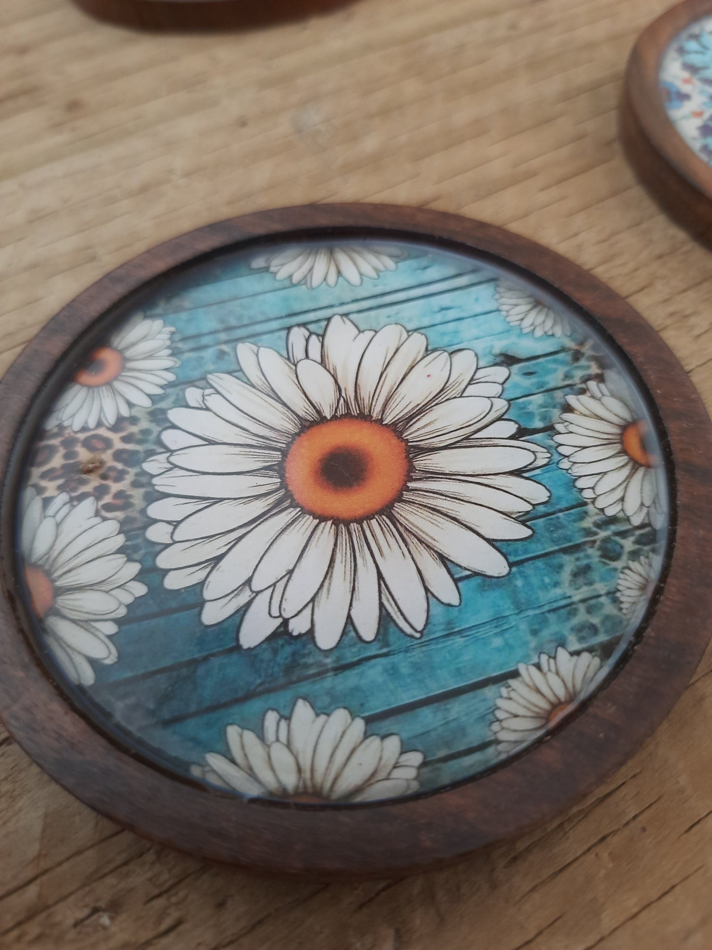 Wooden Drink Coasters Stylish