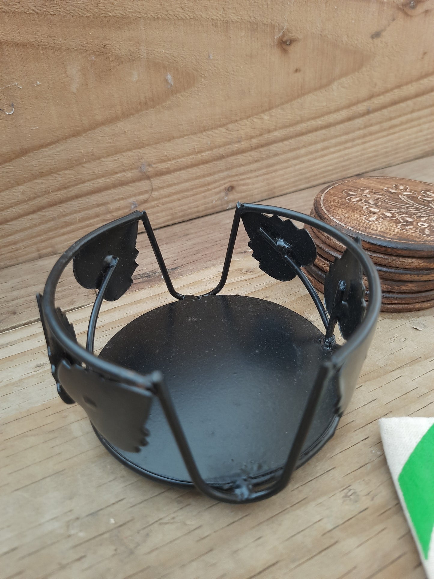 Premium Mango Wood Coasters – Rustic Table Protection