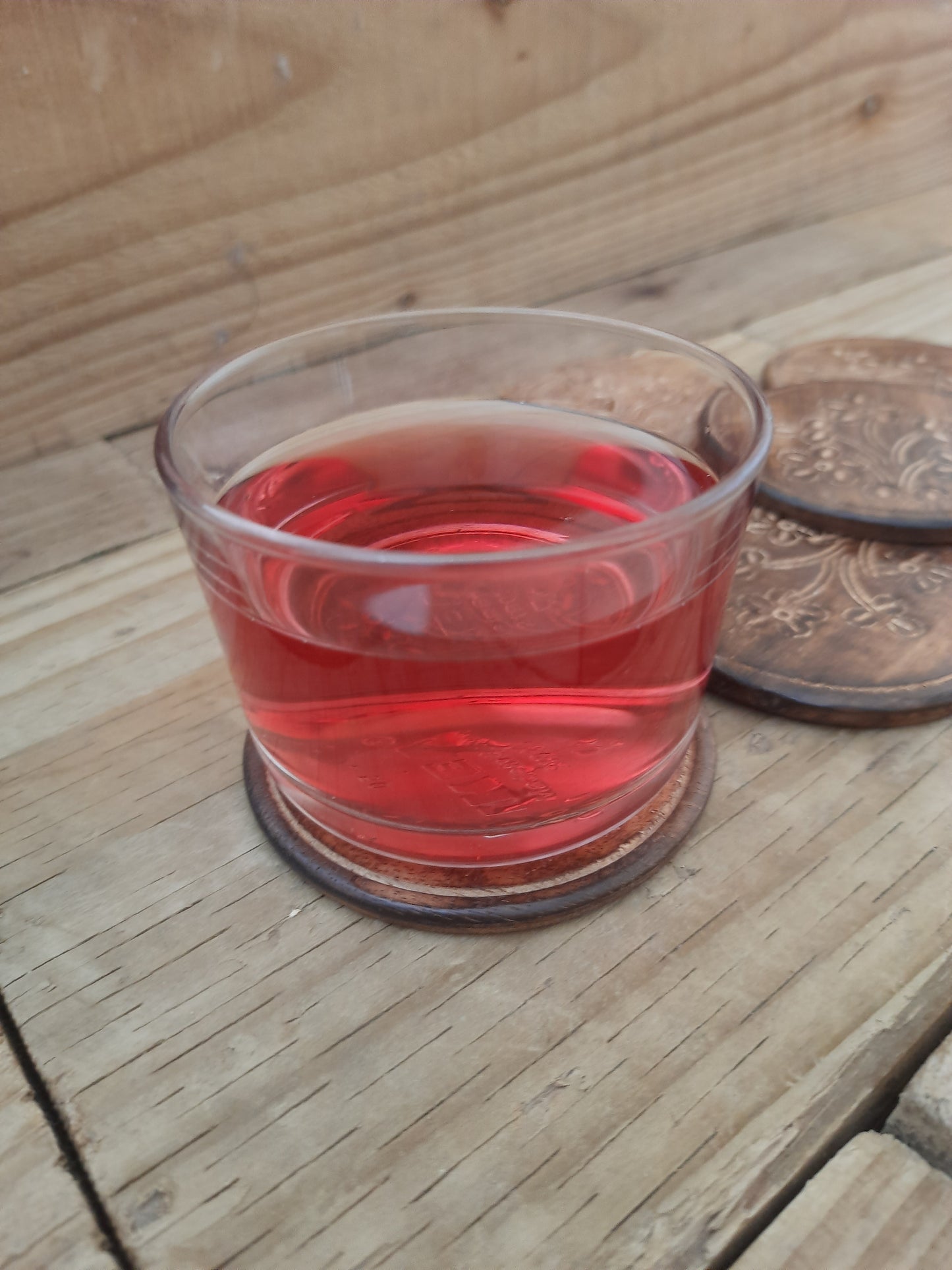 Premium Mango Wood Coasters – Rustic Table Protection