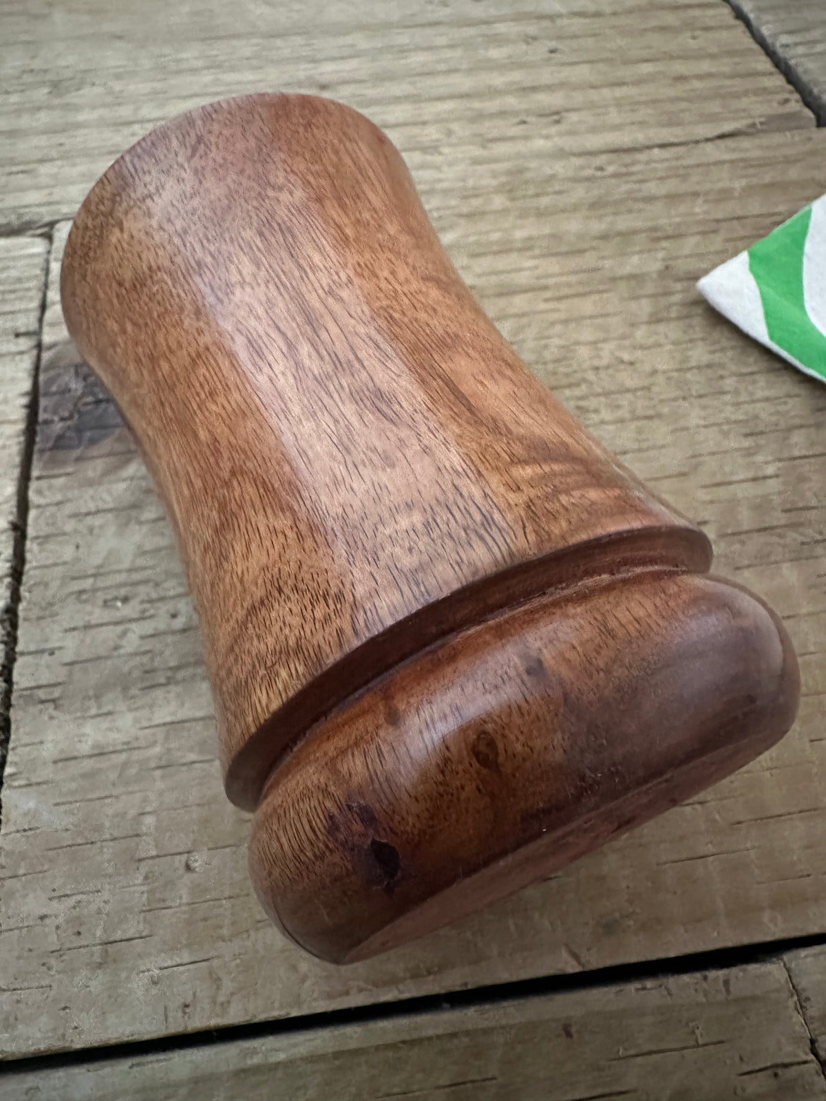 Wooden drinking cup for the kitchen