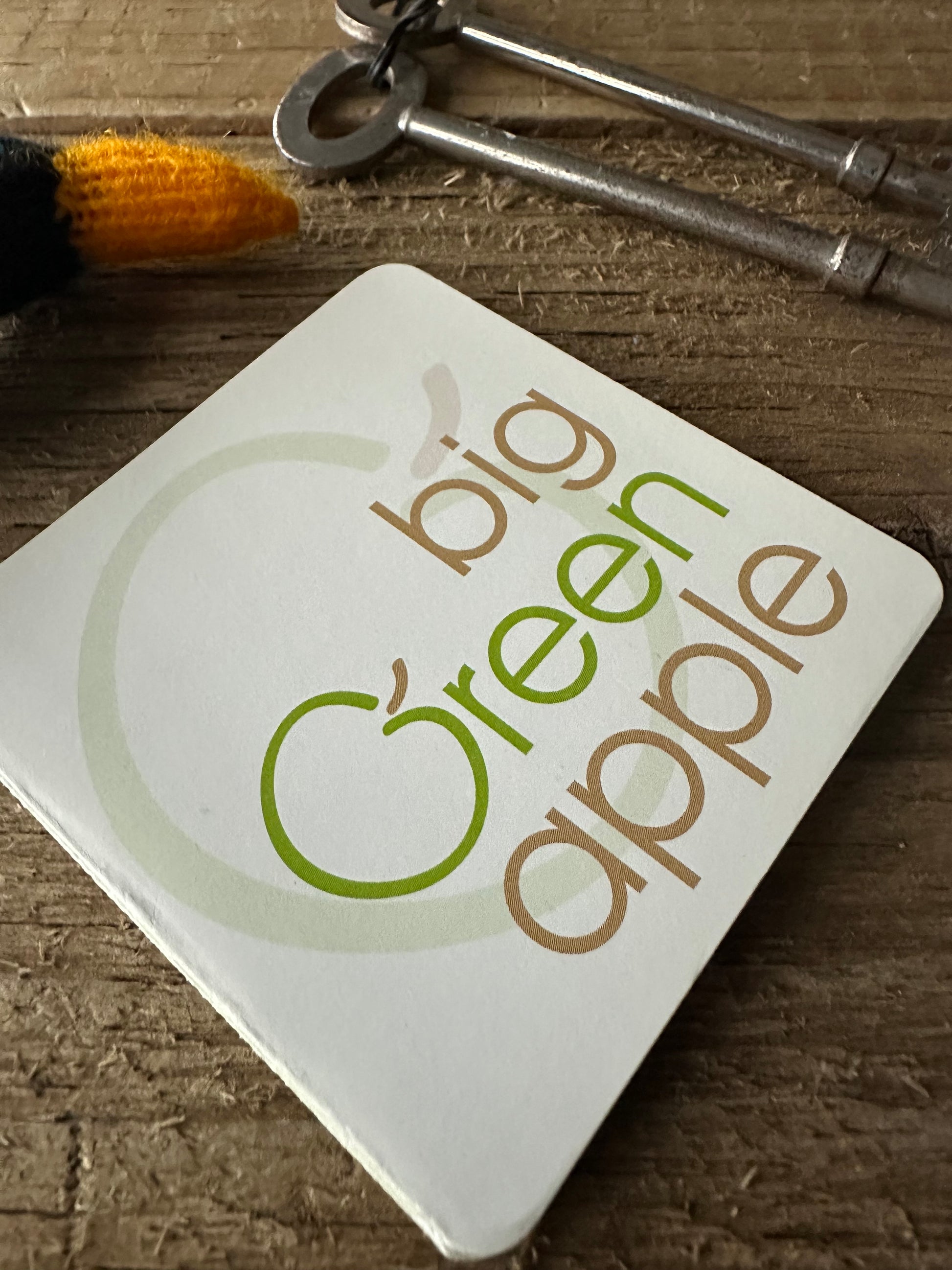Big Green Apple Brand Logo