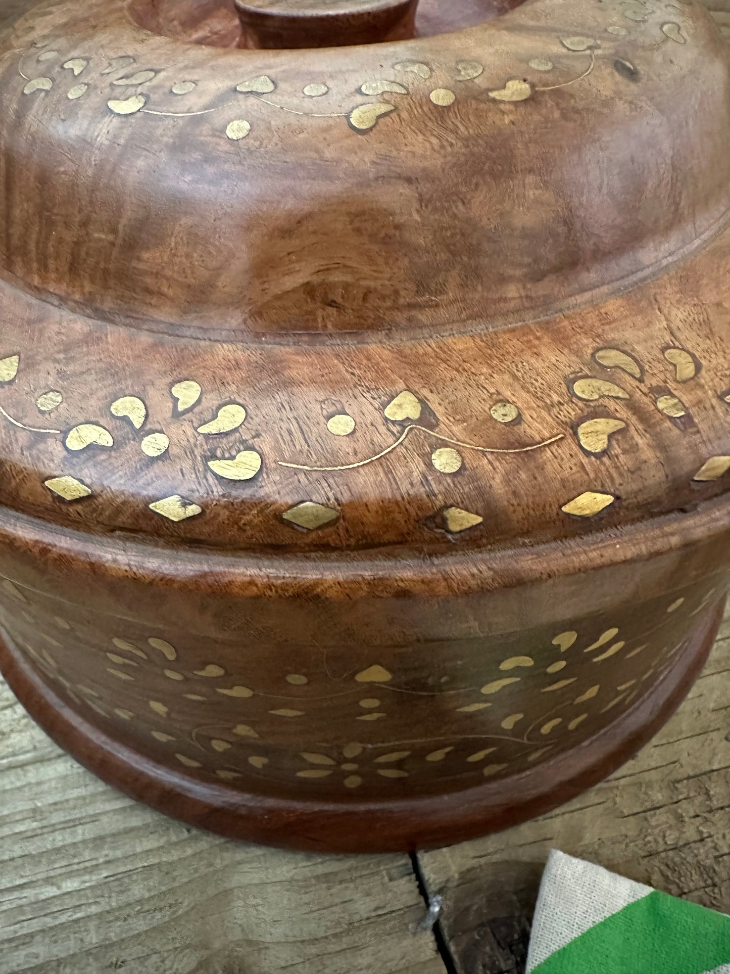 Wooden Spice Storage Box