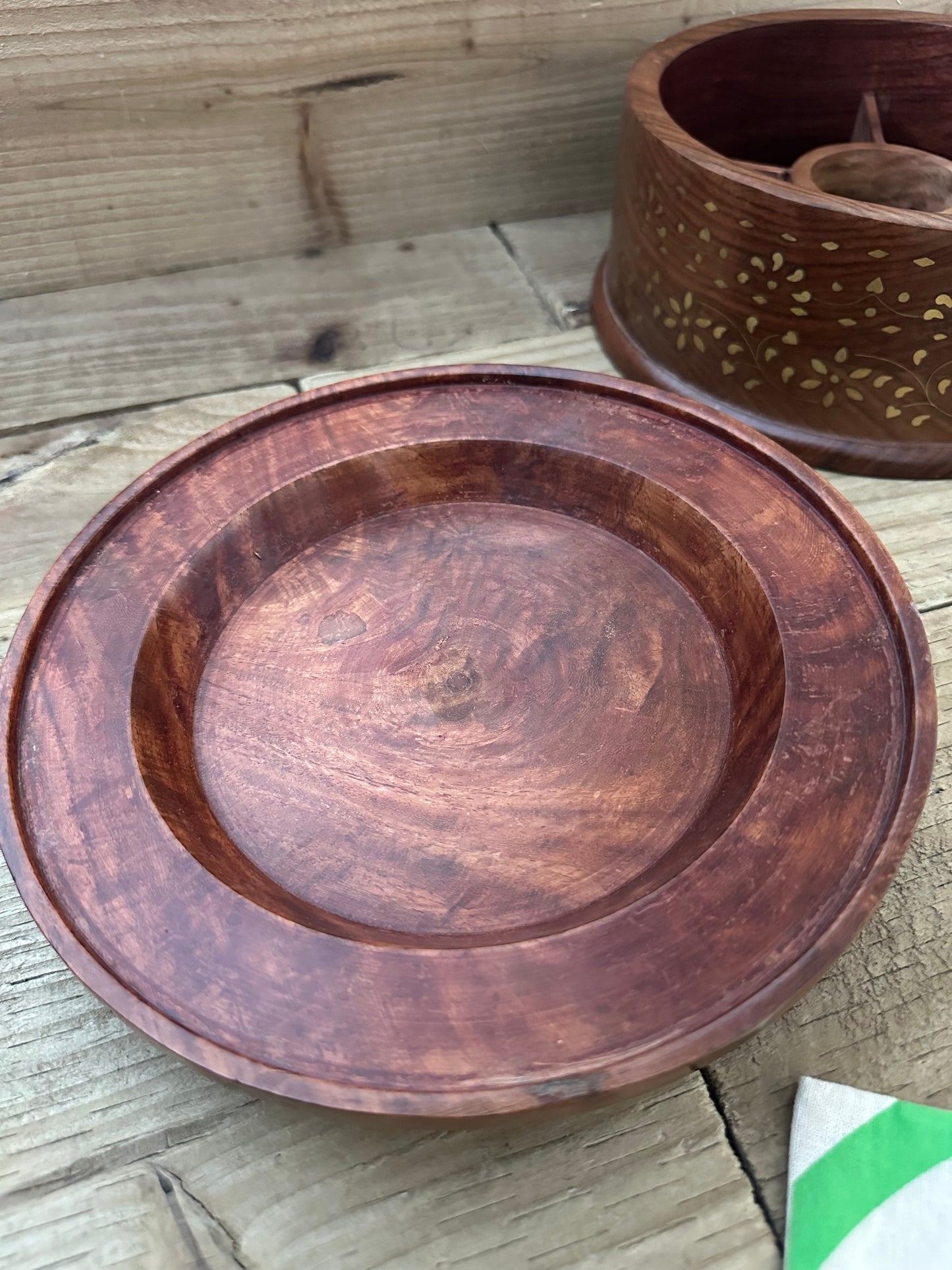 Wooden Spice Storage Box