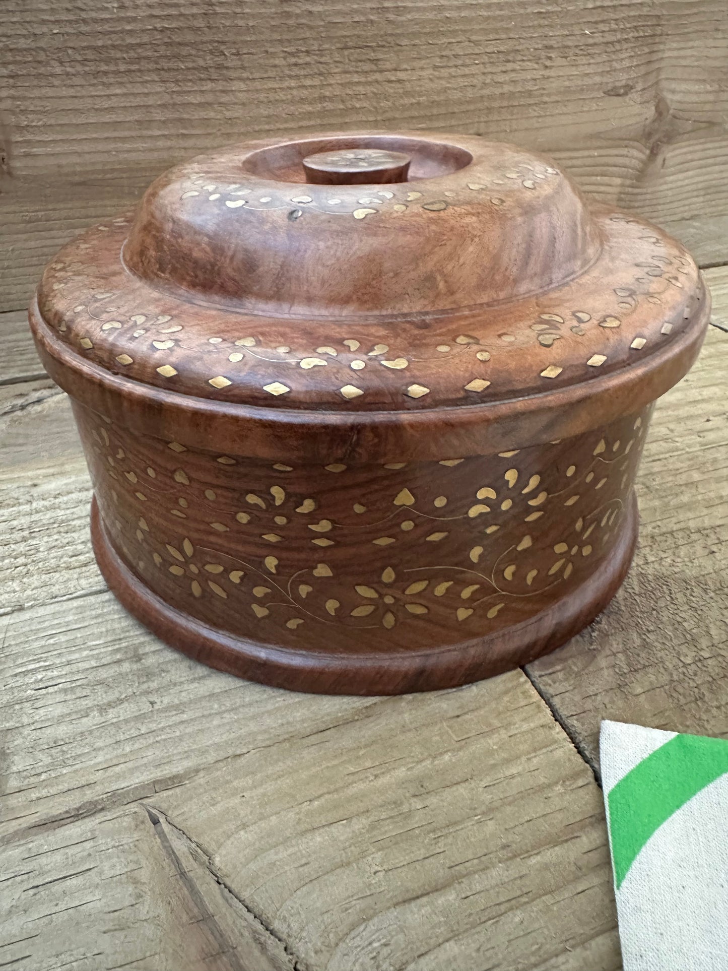 Wooden Spice Storage Box
