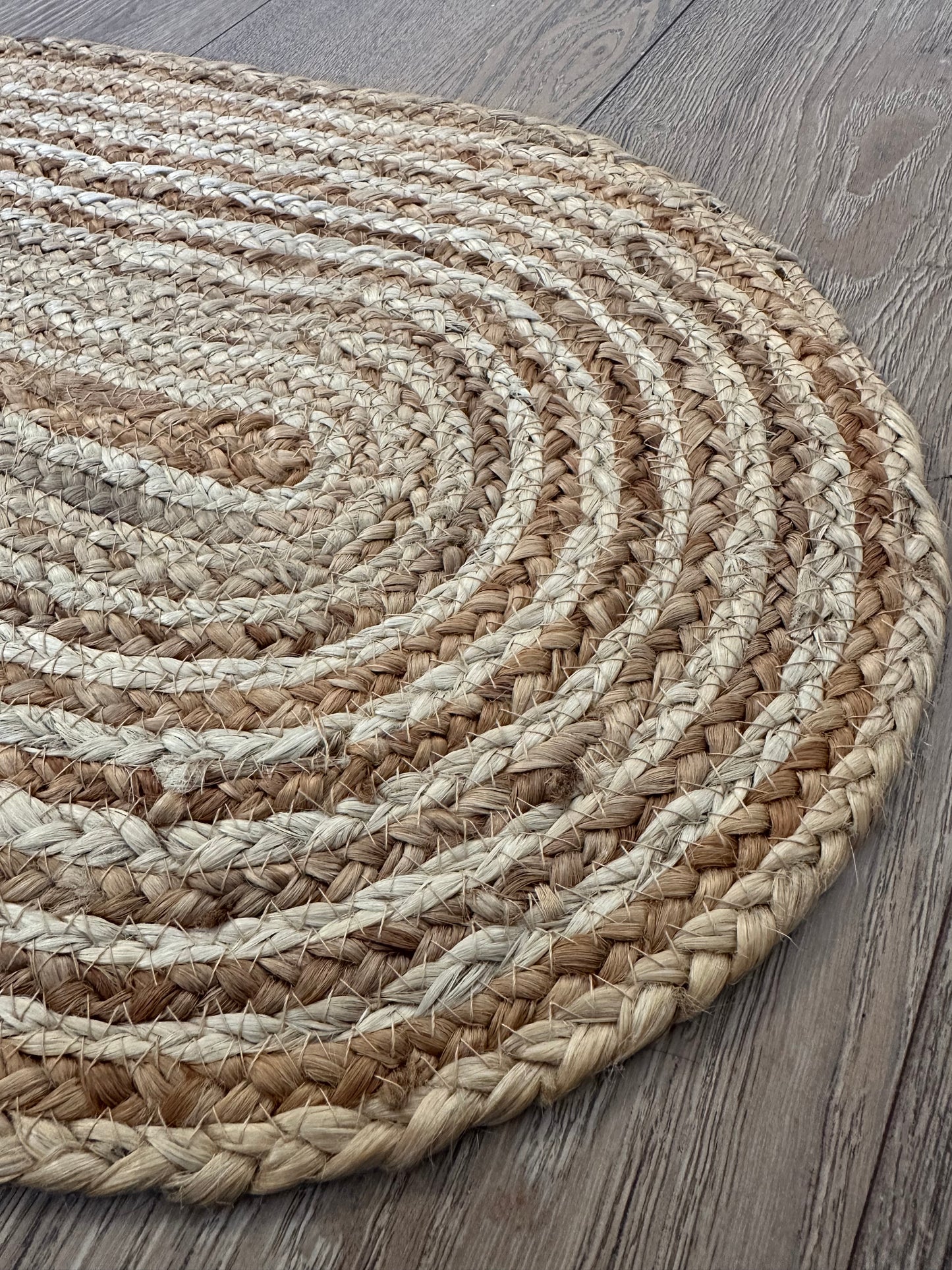 Oval Jute Floor Mat