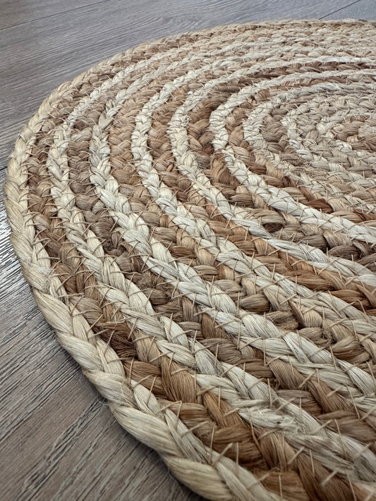 Oval Jute Floor Mat