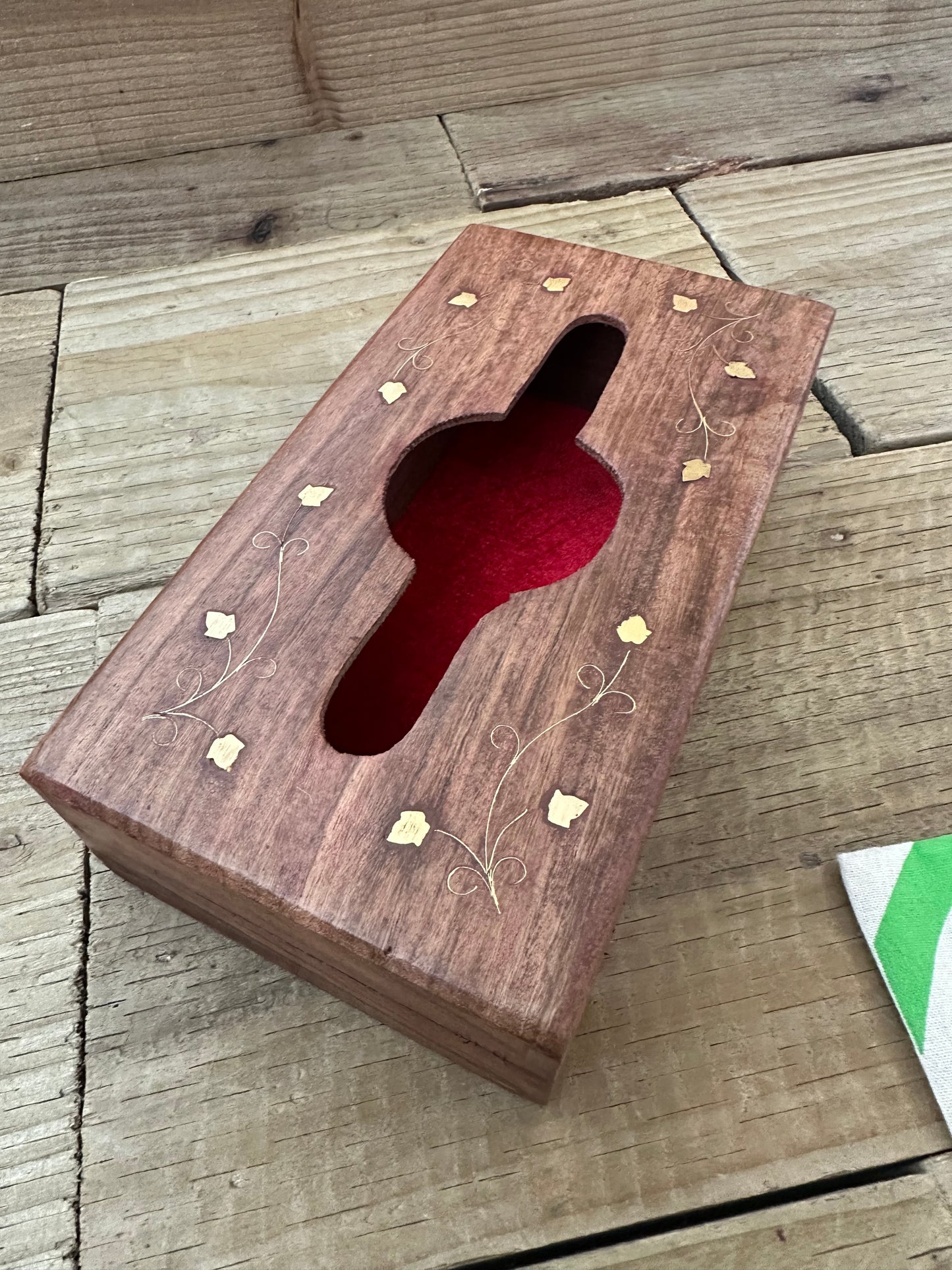 Decorative Wooden Tissue Box