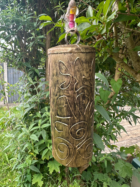 Copper Finish Metal Wind Chime
