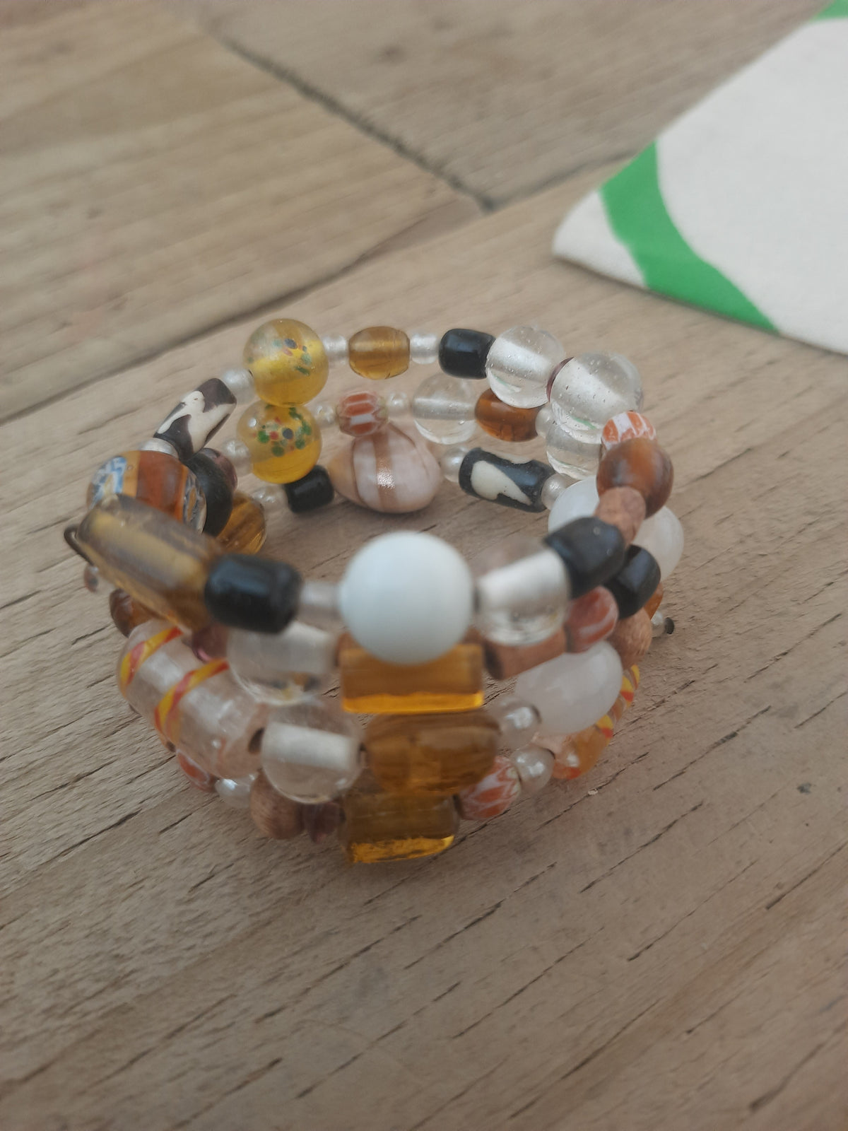 Fair Trade colourful bracelet suitable as a gift for her