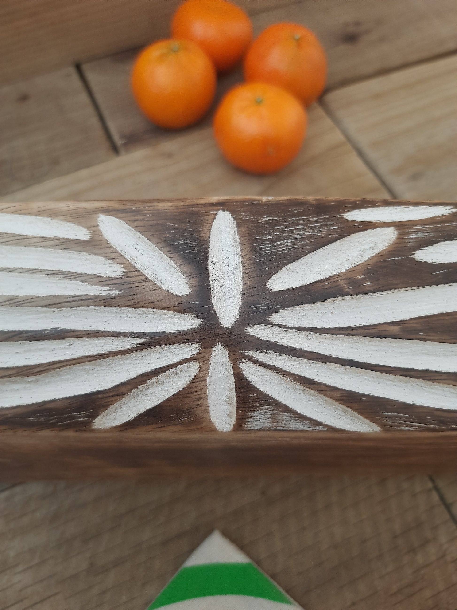 Mango wood serving board for entertaining