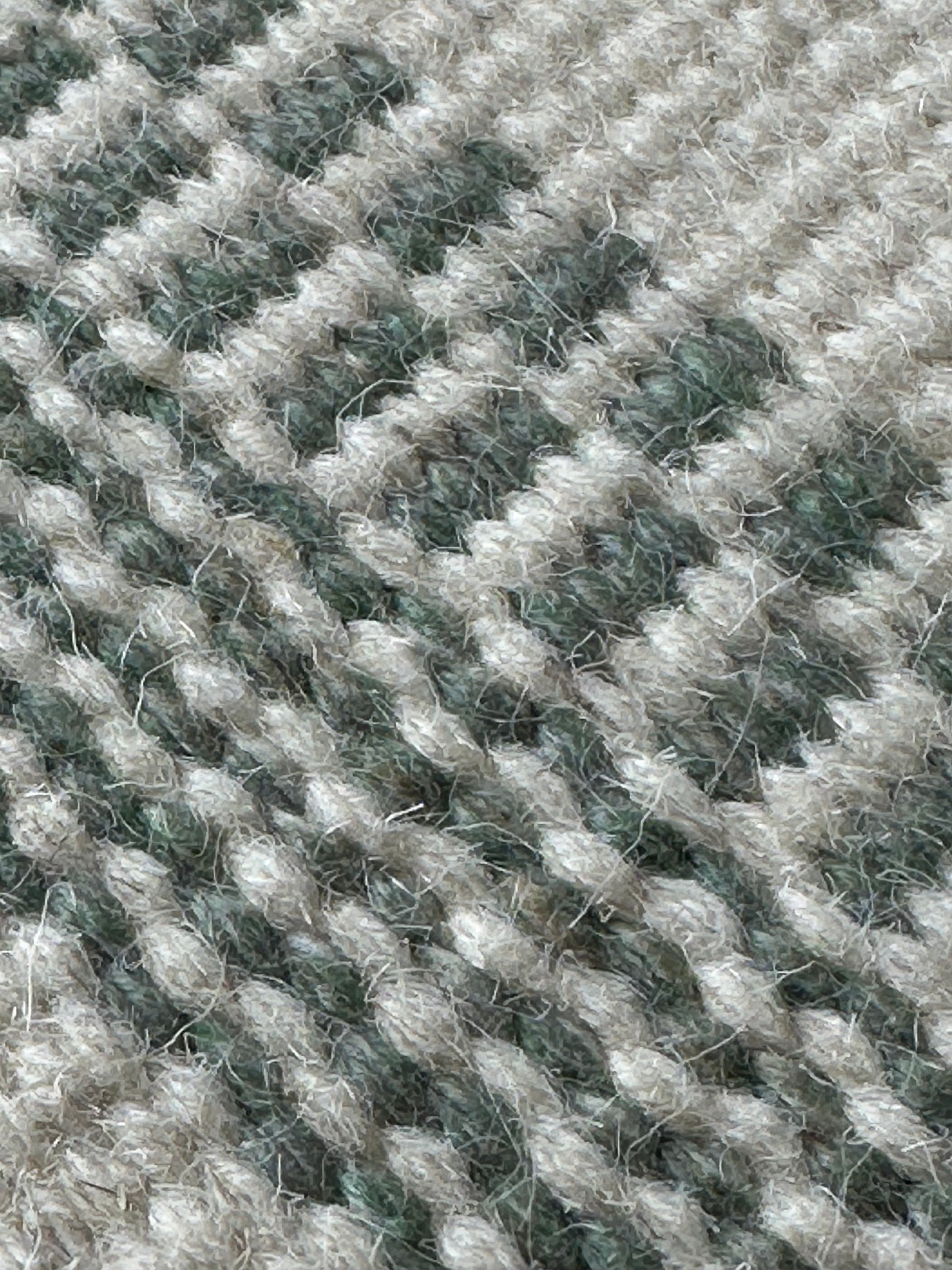 Small multicoloured cotton floor rug for the home