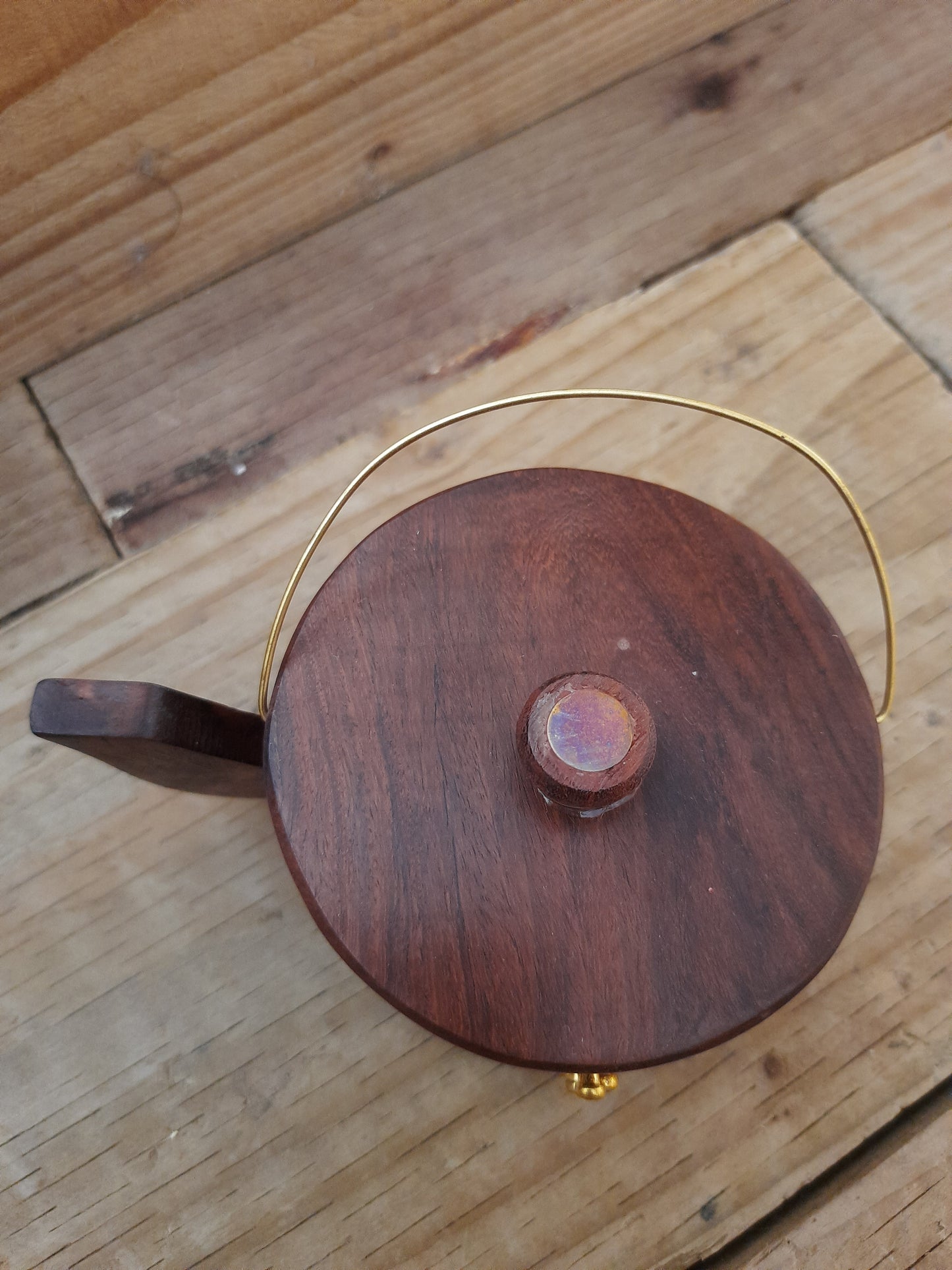 Rosewood coasters for tea and hot drinks