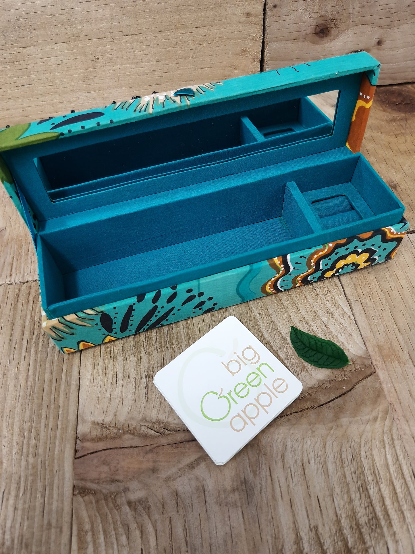 Jewellery Gift Boxes | Flowery Green | Fair Trade Gifts | Jewellery Fair | Eco Friendly Items