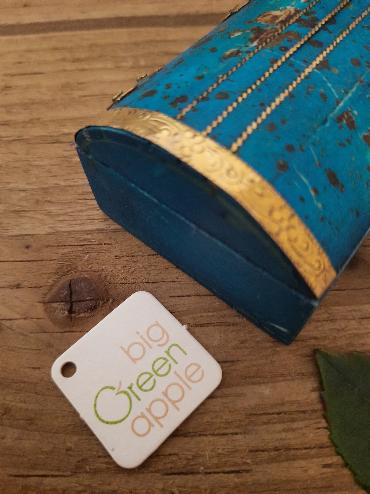 Vintage Style Wooden Trinket