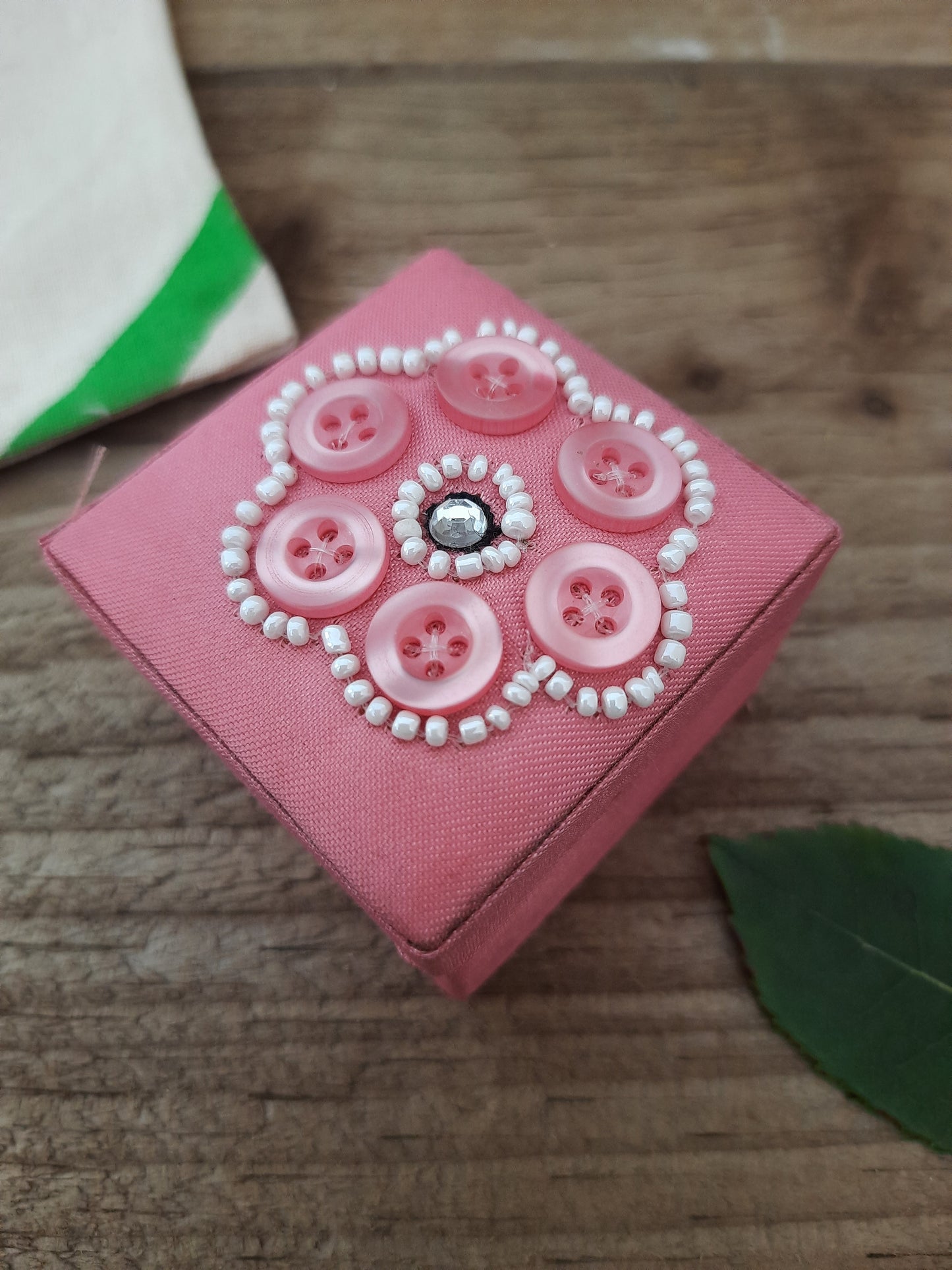 Hand Made Jewellery Box UK | Flower Trinket Vintage Jewellery Storage Case