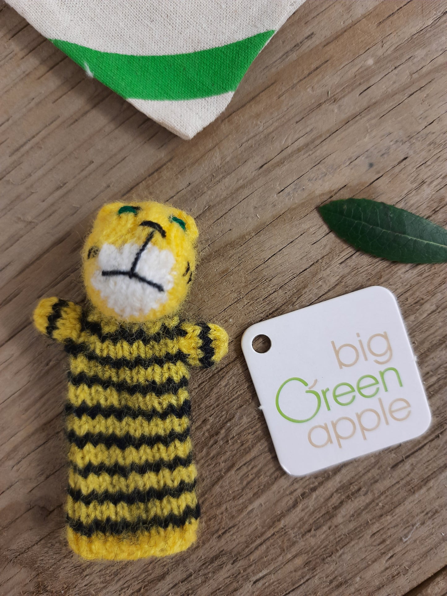 Fair Trade Finger Puppet | Adorable Tiger | Eco Friendly Products |Finger Puppets