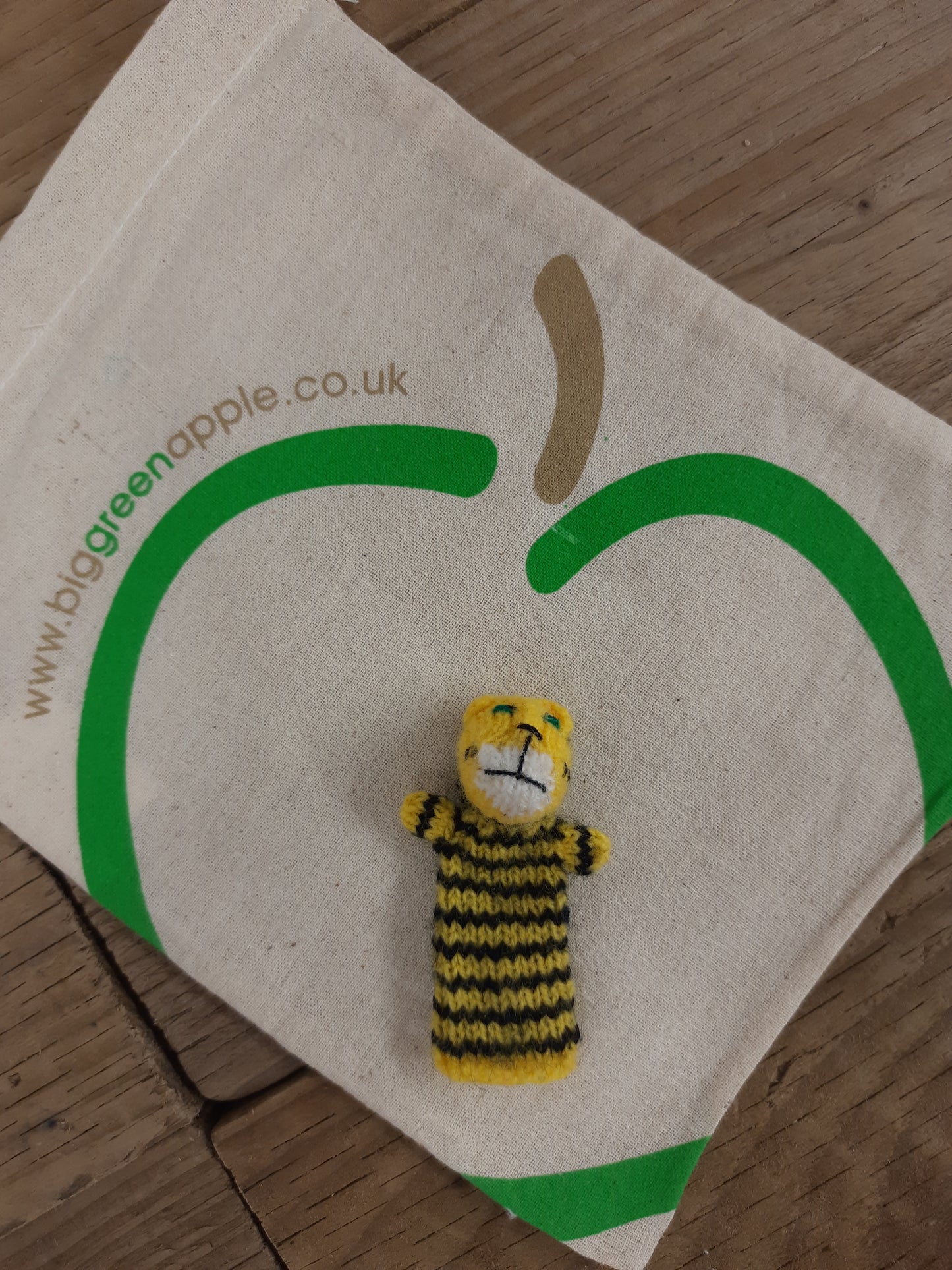 Fair Trade Finger Puppet | Adorable Tiger | Eco Friendly Products |Finger Puppets