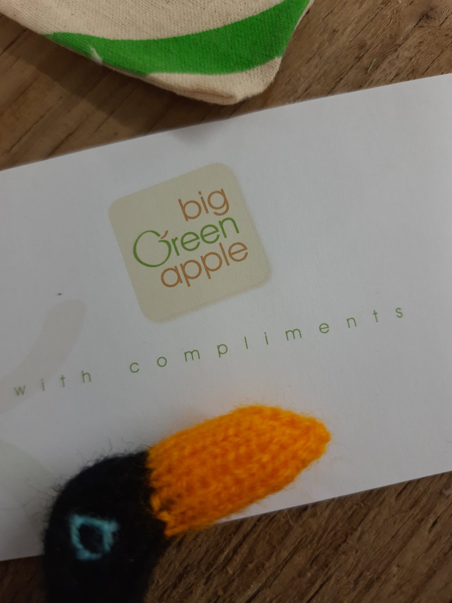 Cute Fair Trade Bird Finger Puppet