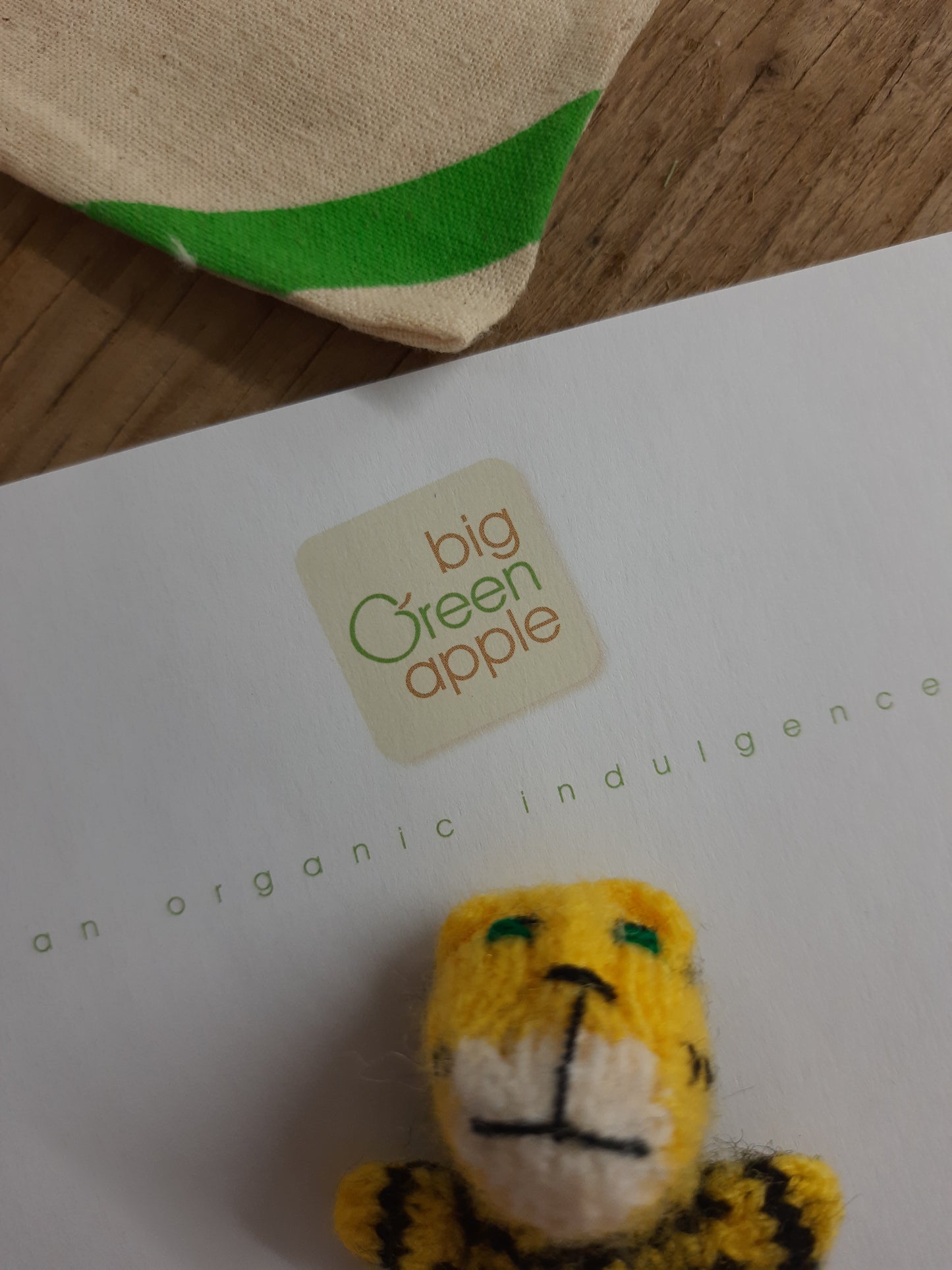 Fair Trade Finger Puppet | Adorable Tiger | Eco Friendly Products |Finger Puppets