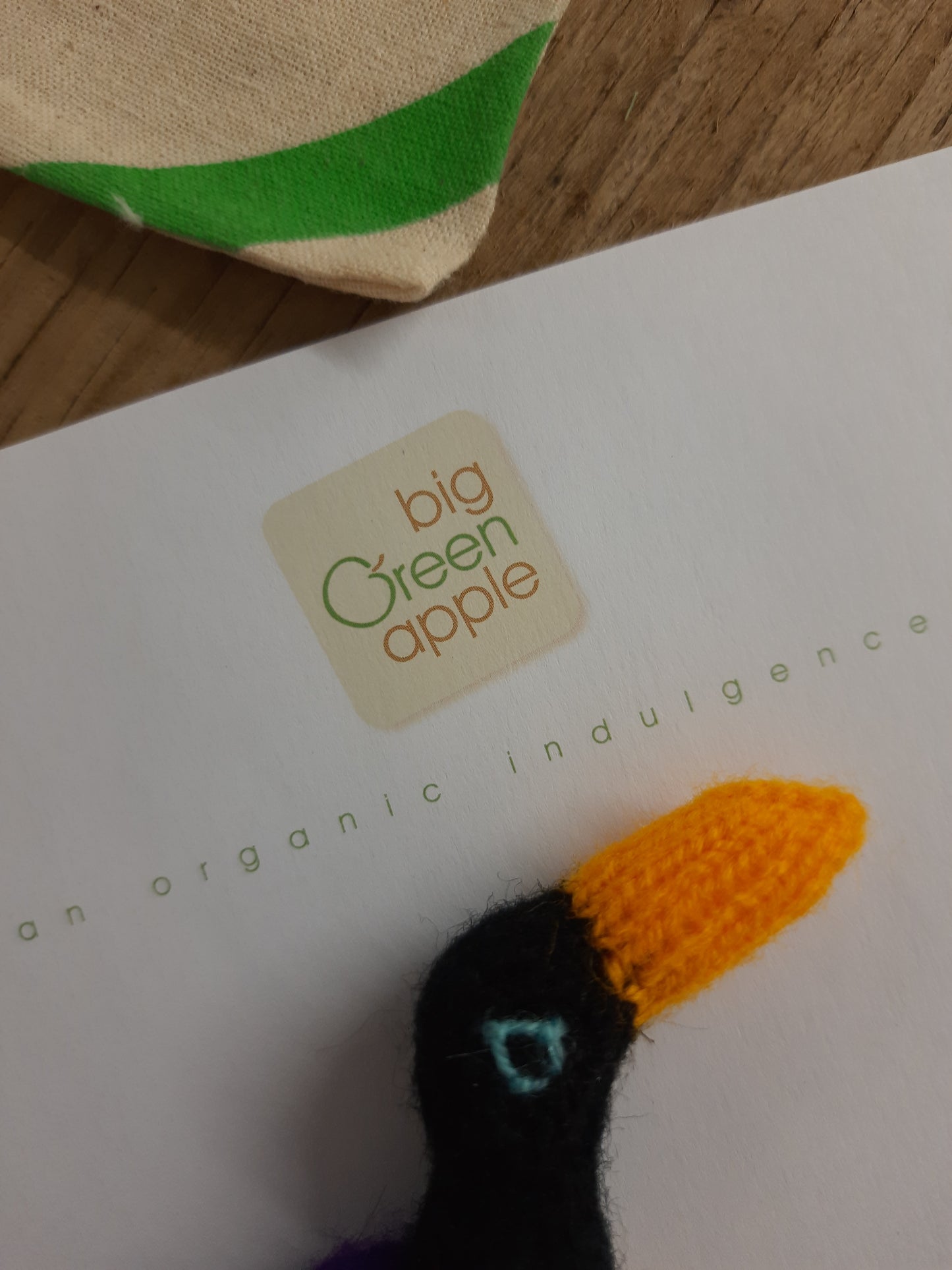 Cute Fair Trade Bird Finger Puppet