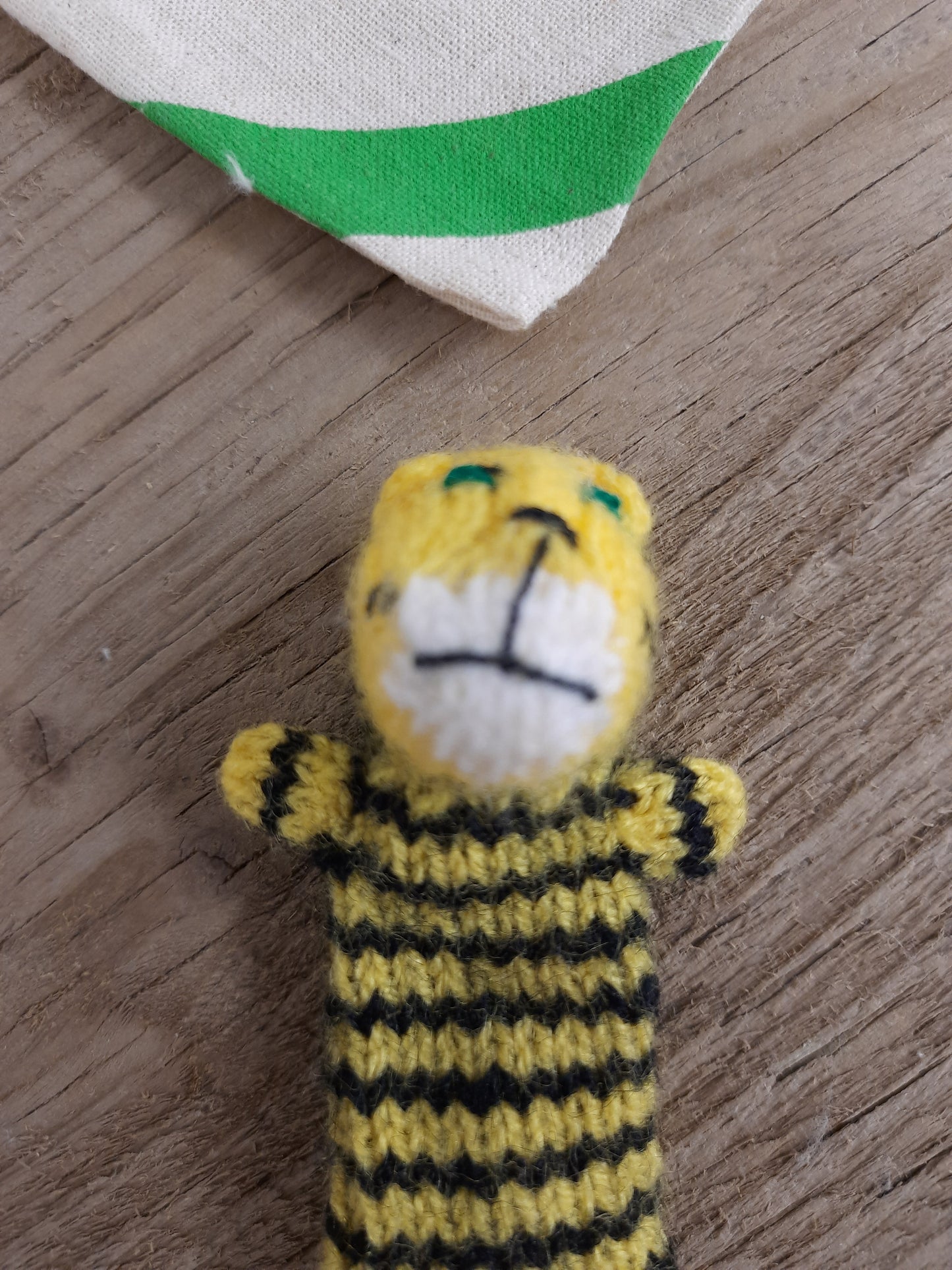 Fair Trade Finger Puppet | Adorable Tiger | Eco Friendly Products |Finger Puppets