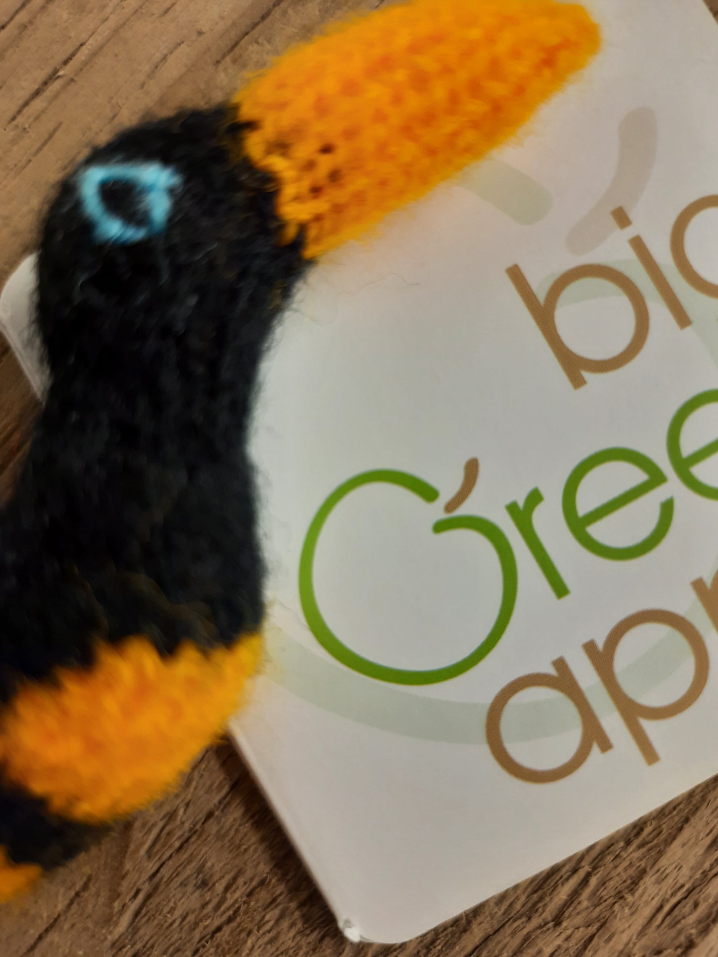 Cute Fair Trade Bird Finger Puppet