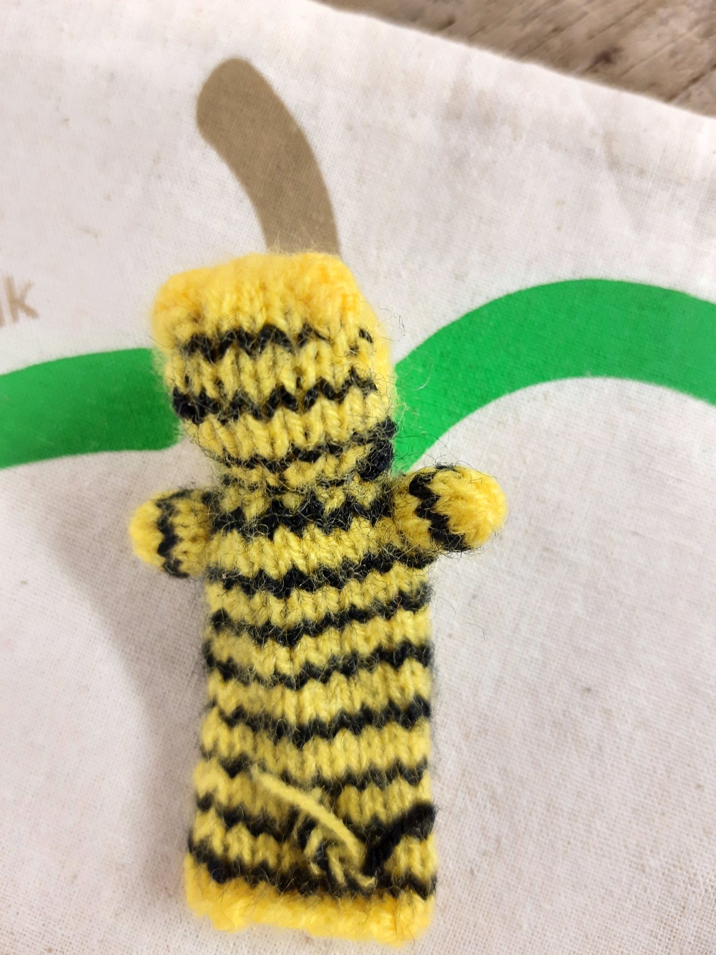 Fair Trade Finger Puppet | Adorable Tiger | Eco Friendly Products |Finger Puppets