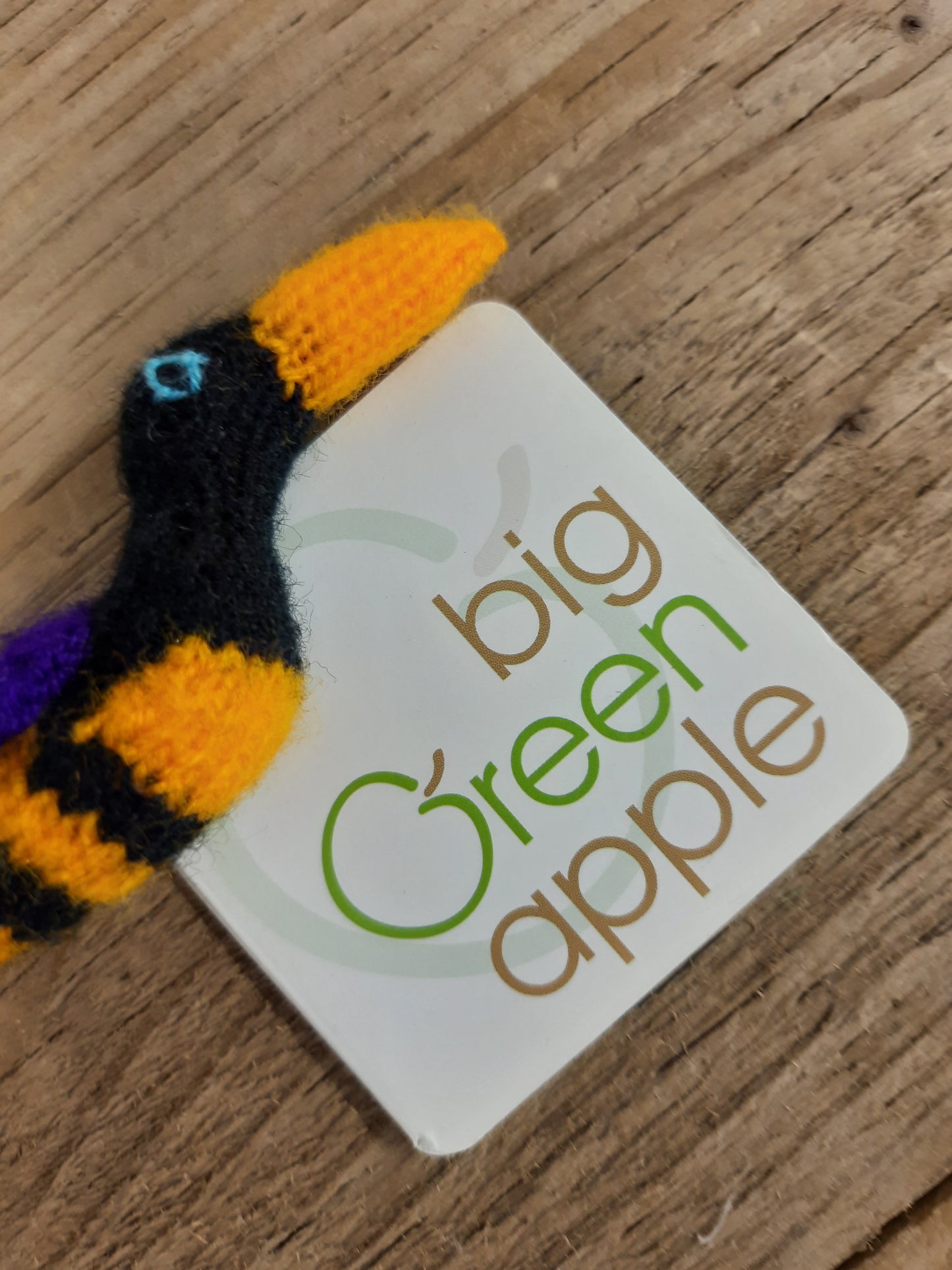Cute Fair Trade Bird Finger Puppet