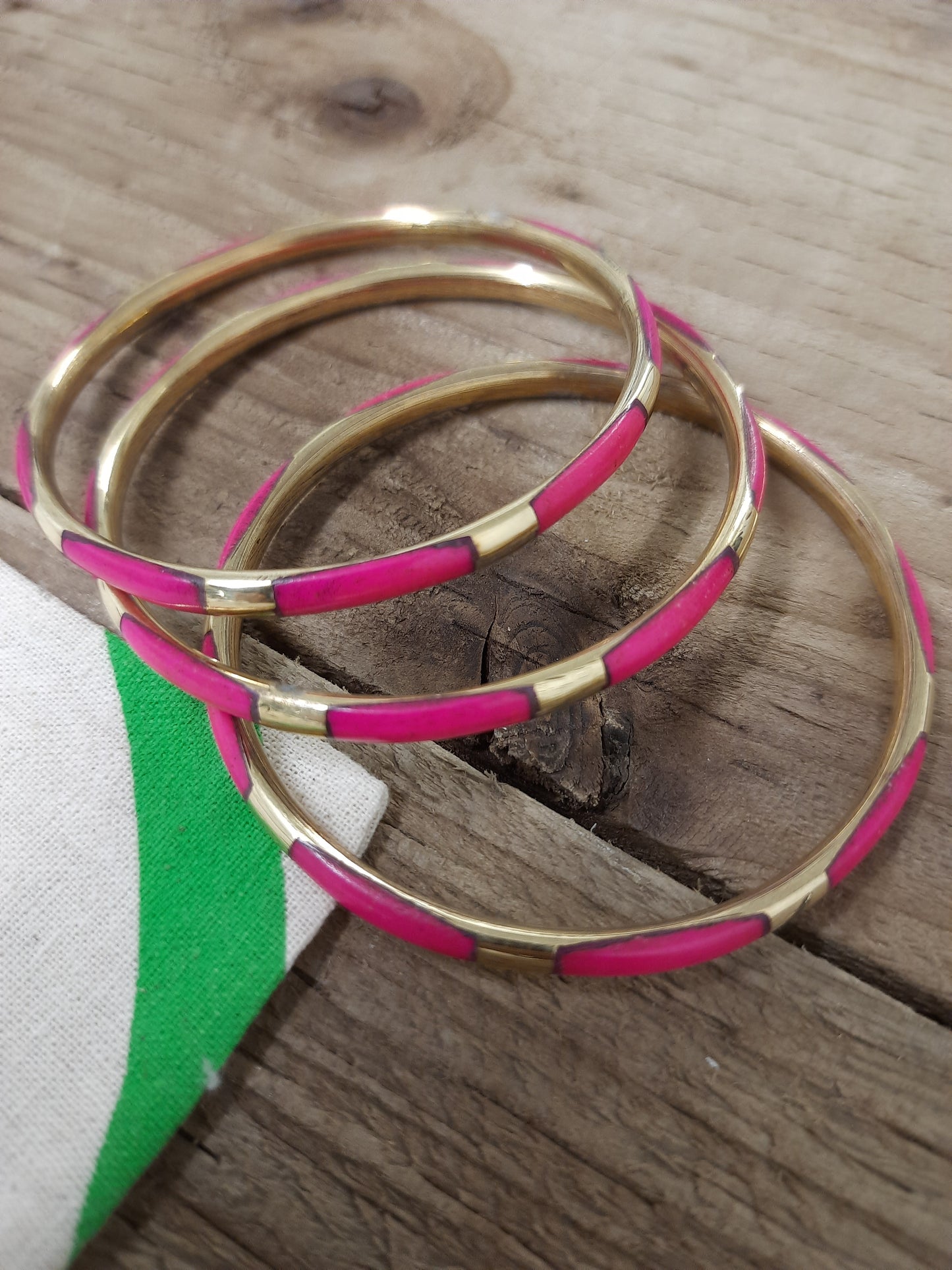 Fair Trade Jewelry | Spectacular Bangles | 3 Set | Ethical Gifts | Striking Quality